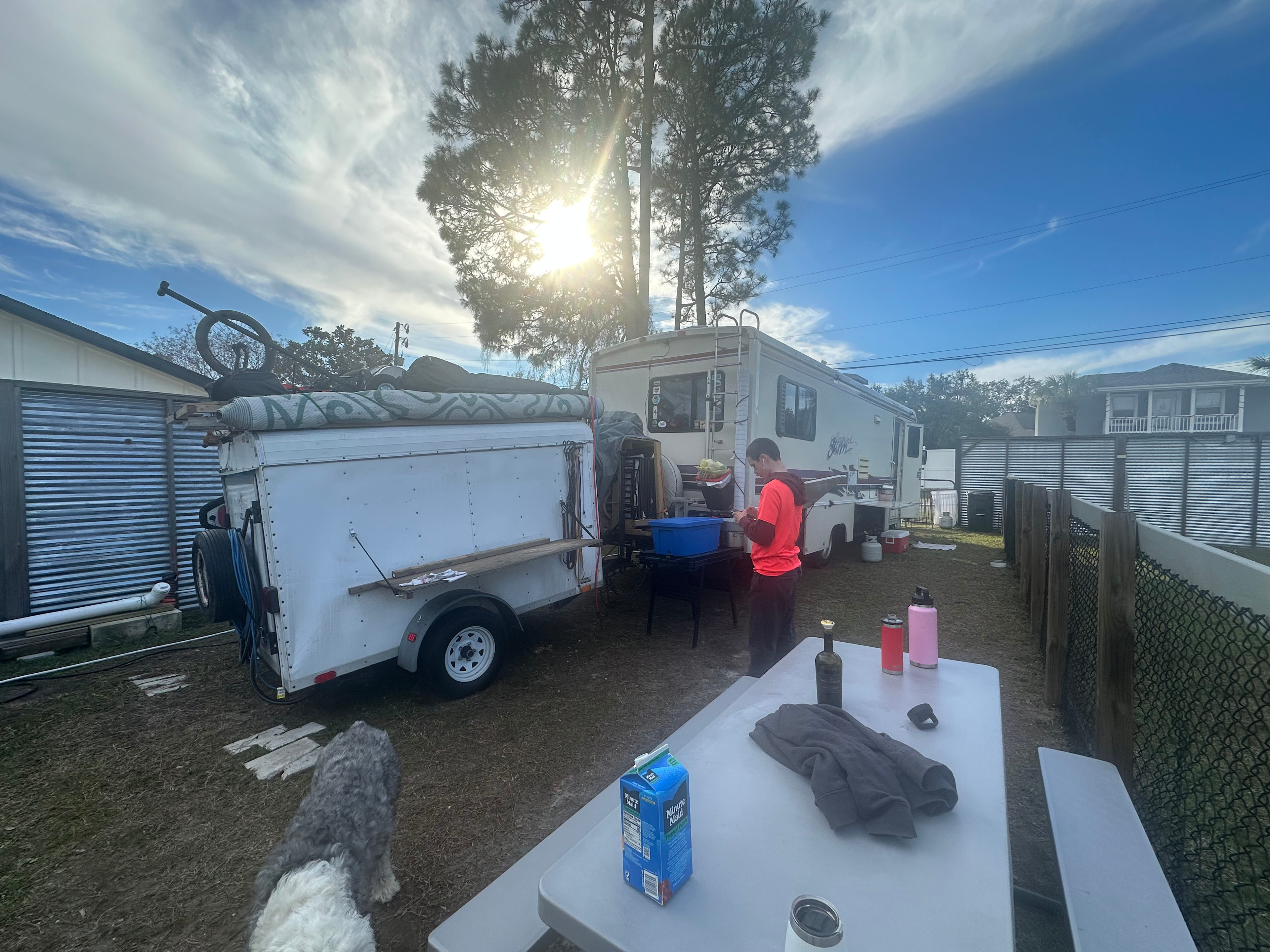 Country Camping At The Beach