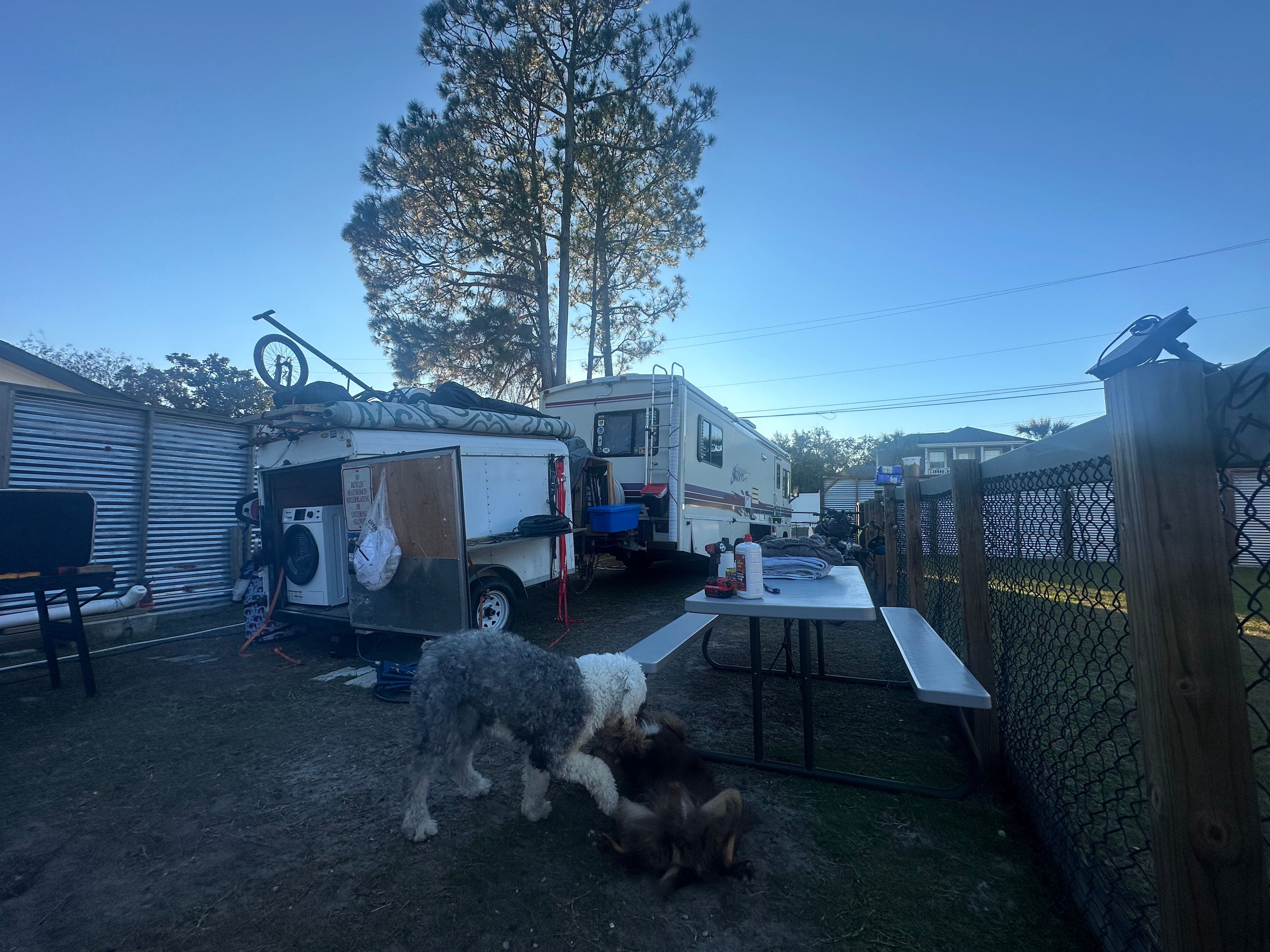 Country Camping At The Beach