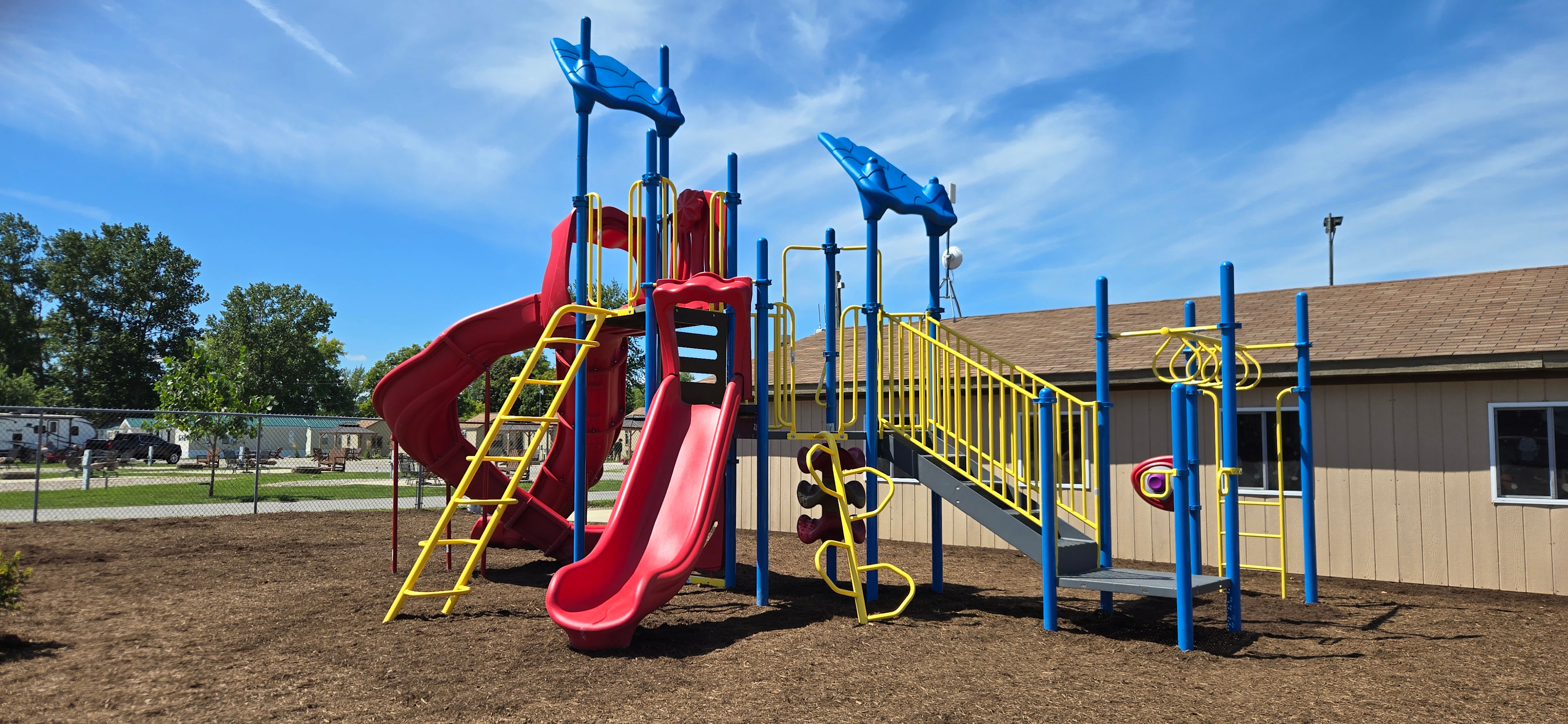 Playground - Jump Pillow & Jump Pad - Basketball - Pickle Ball - Pedal Cart Rentals - Wacky Rydable Rentals - Golf Cart Rentals - Pizzeria & Ice Cream