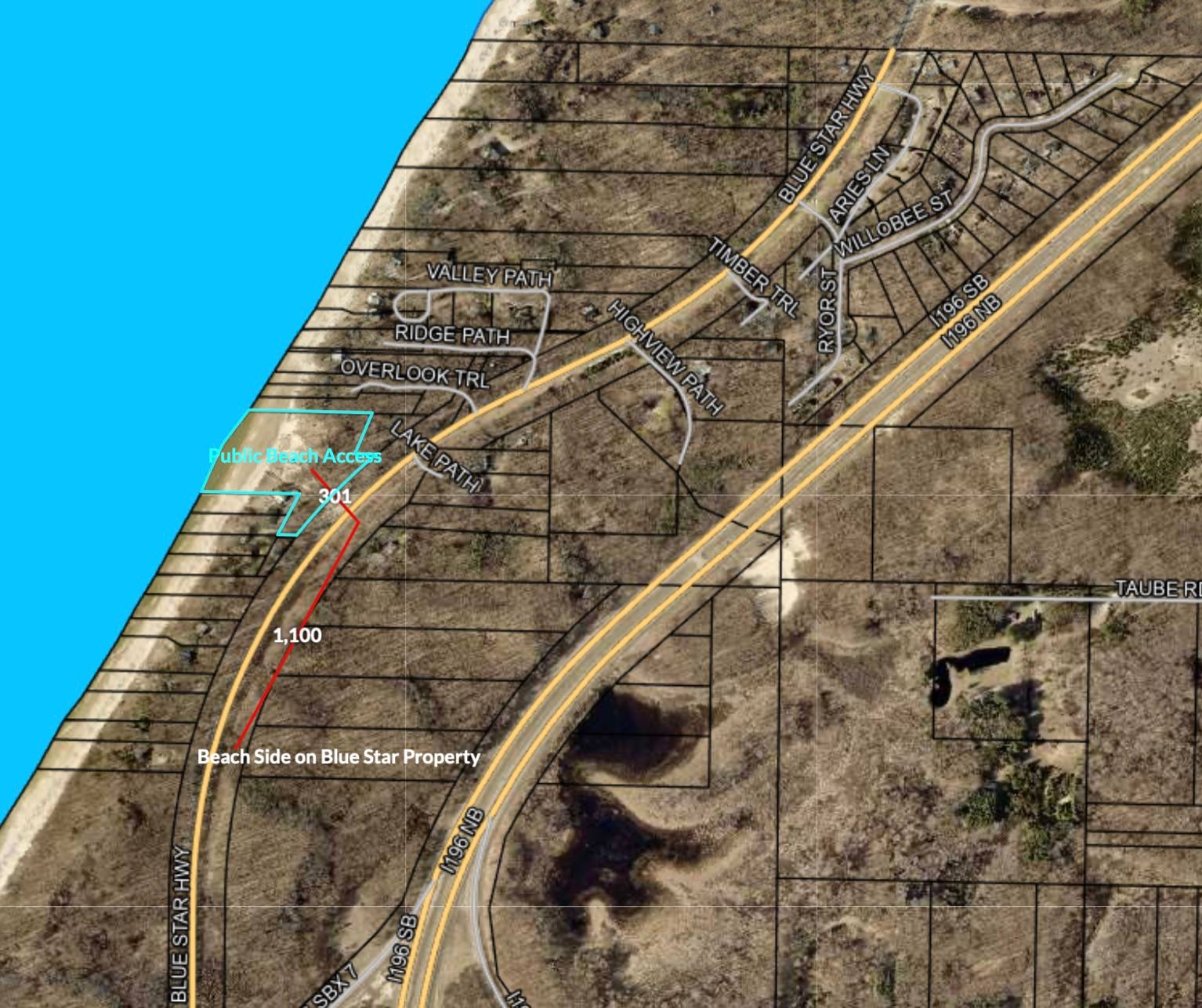 Beach Side on Blue Star