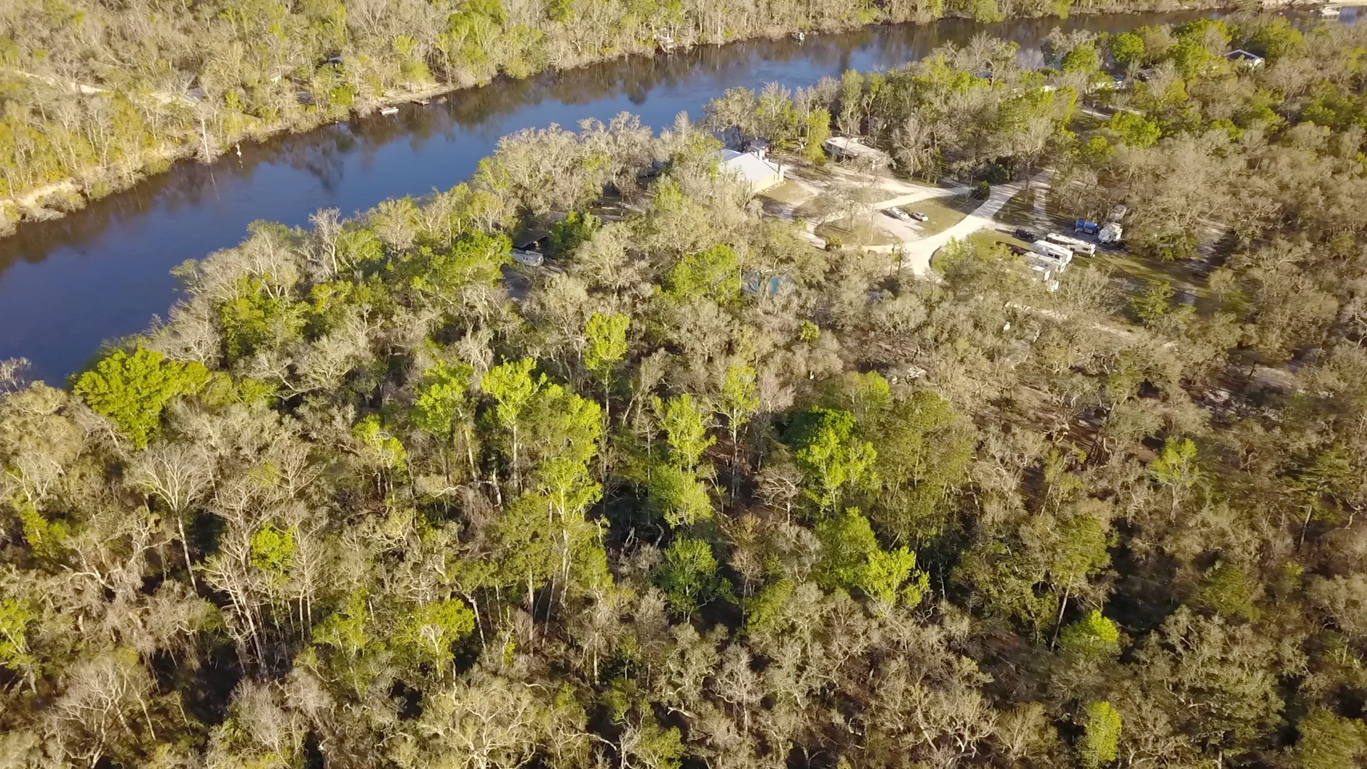 Peaceful Suwannee River Camping