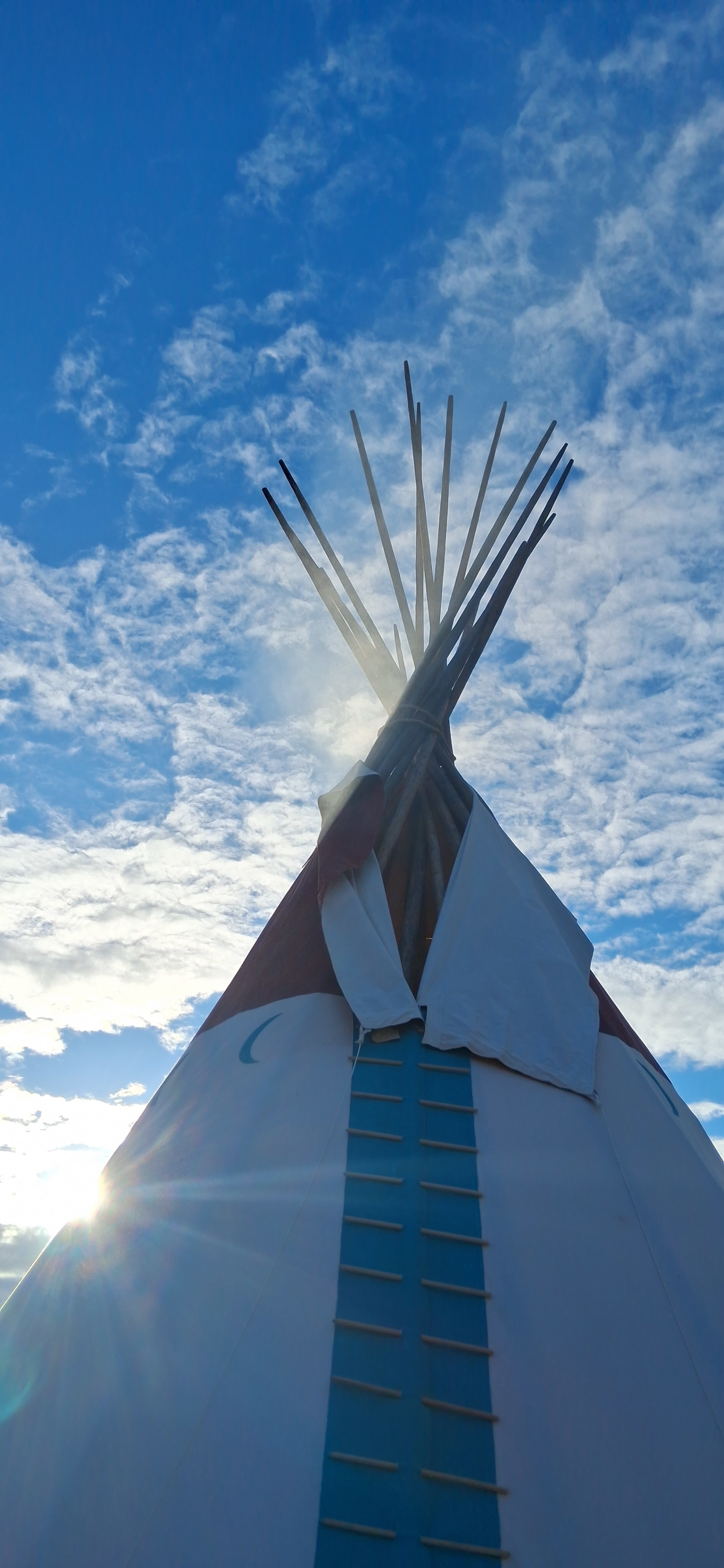 Native Gypsy Vanners Camping