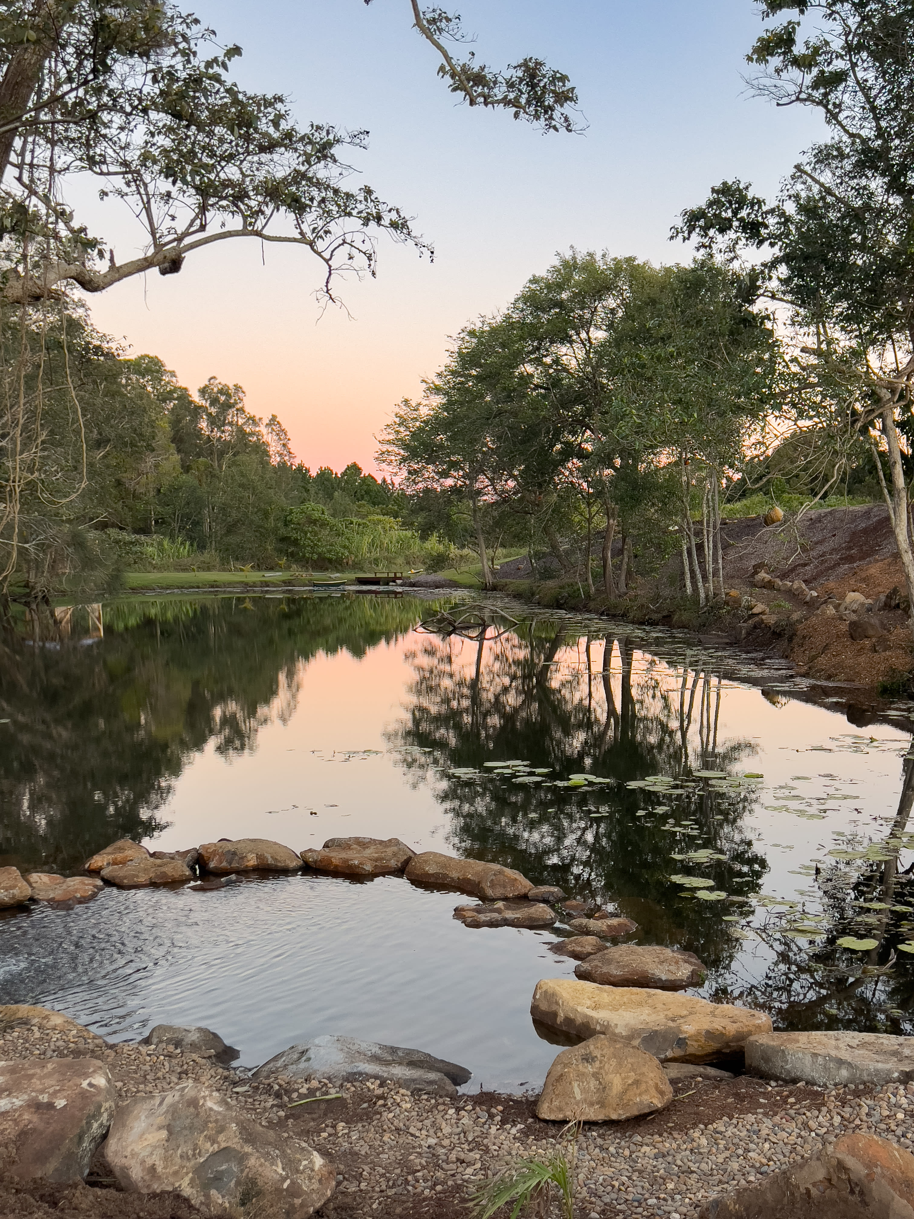 Rockpool and dam