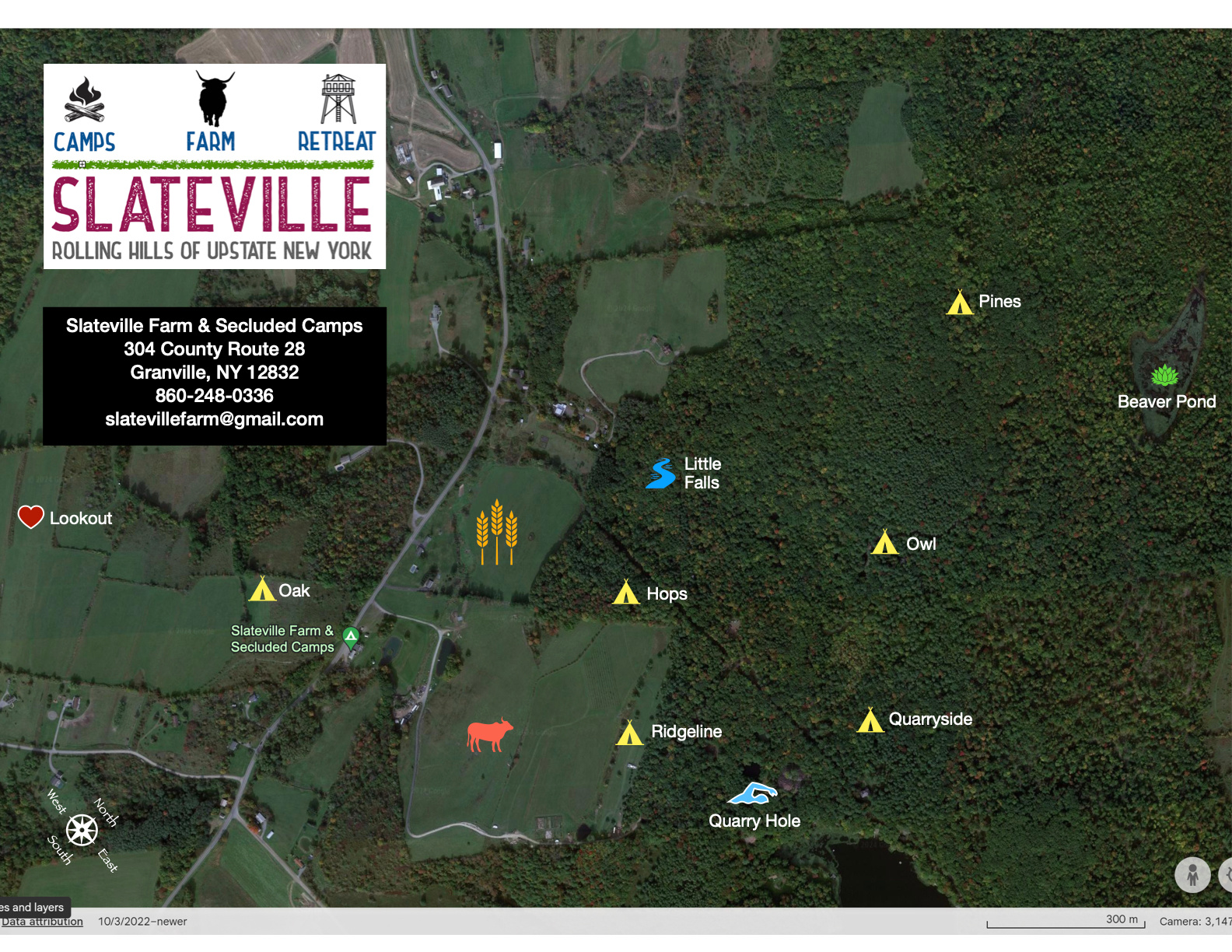 Slateville Farm Secluded Camps