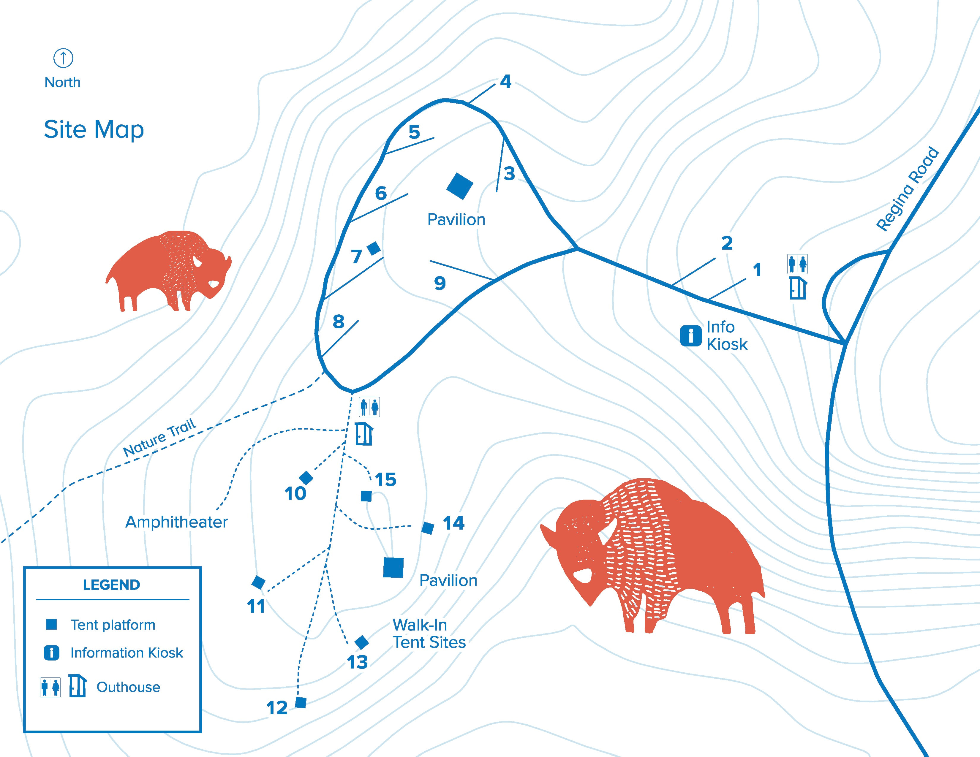 American Prairie Buffalo Camp