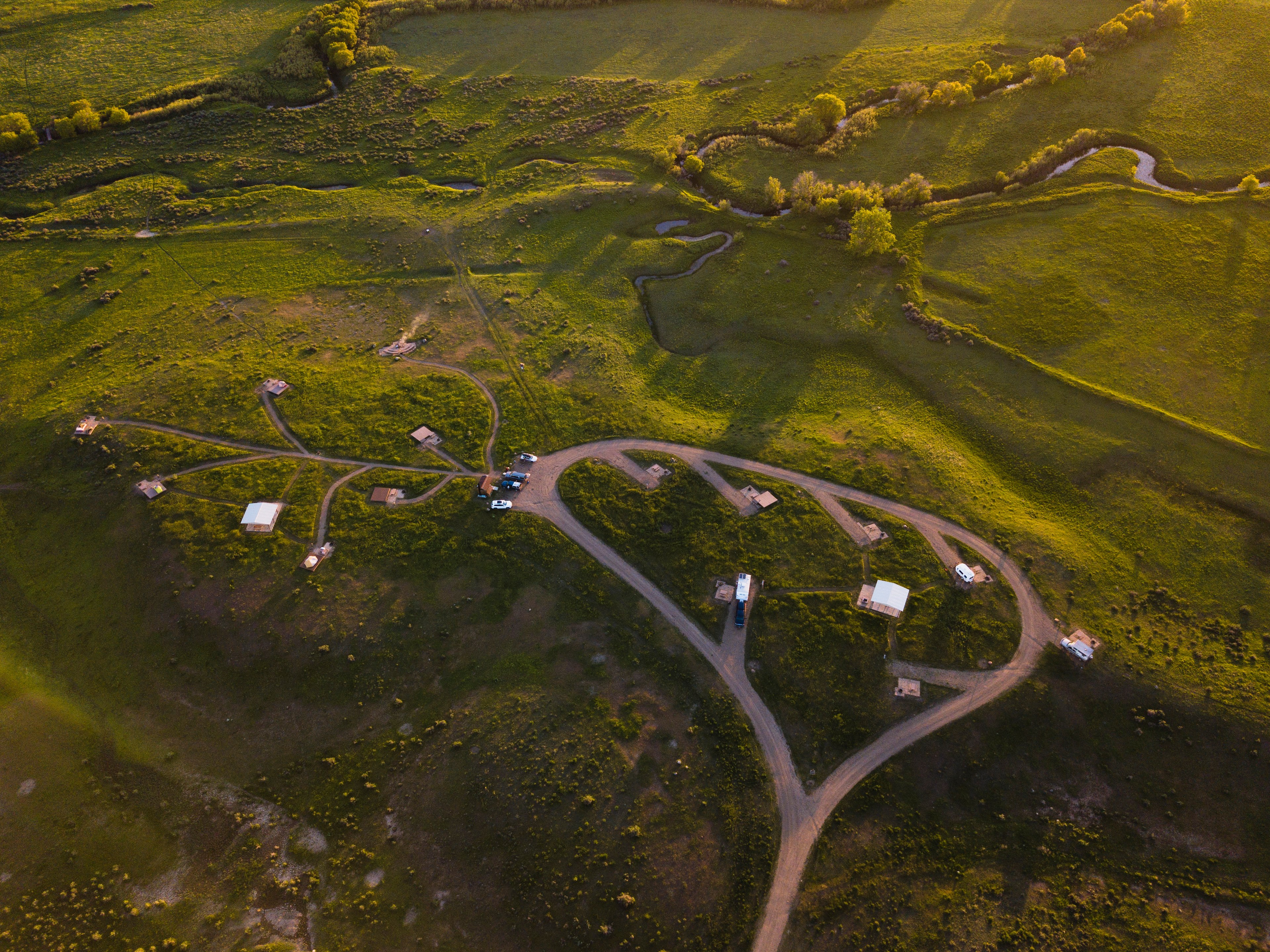 American Prairie Buffalo Camp