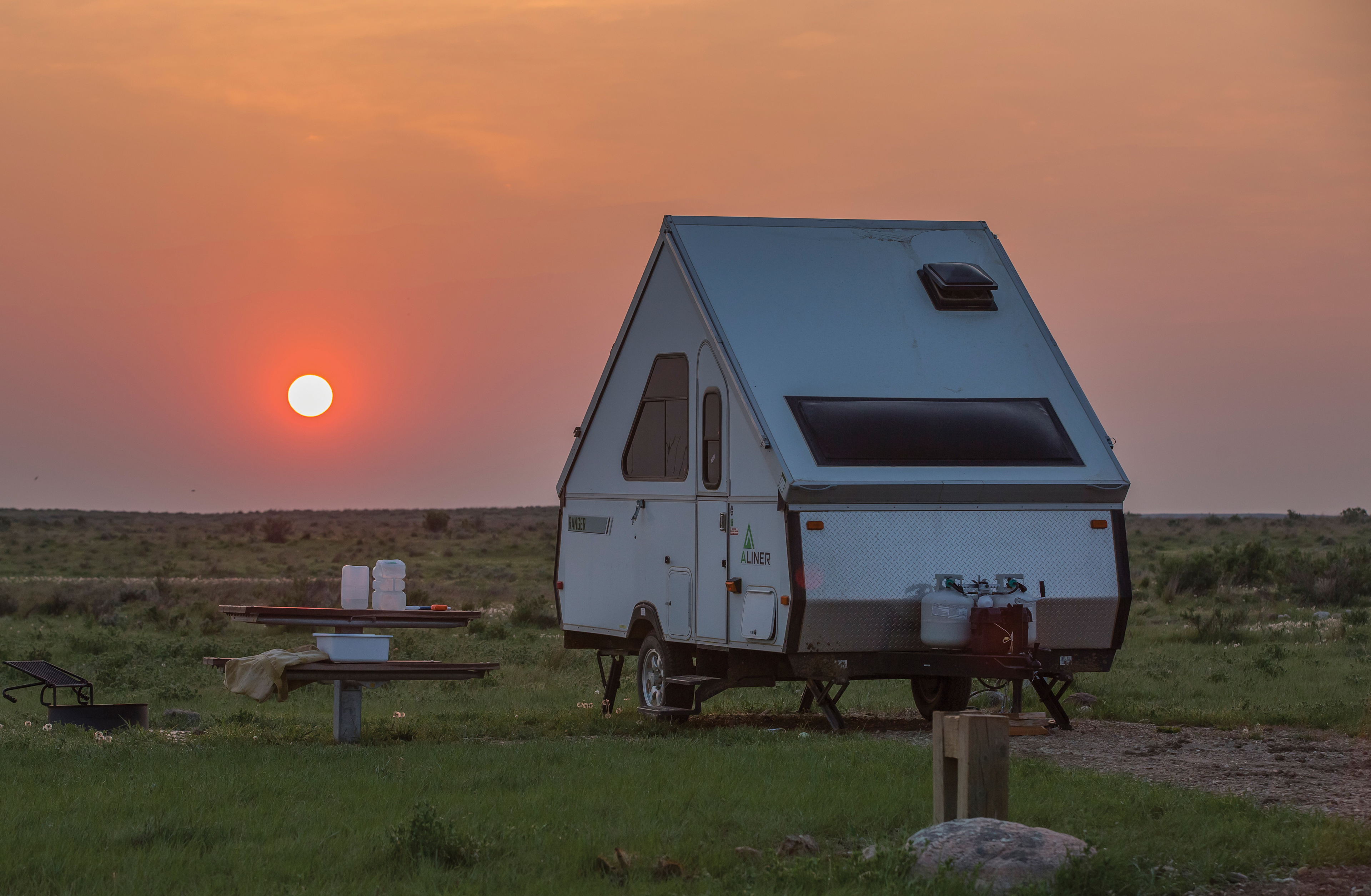 American Prairie Buffalo Camp