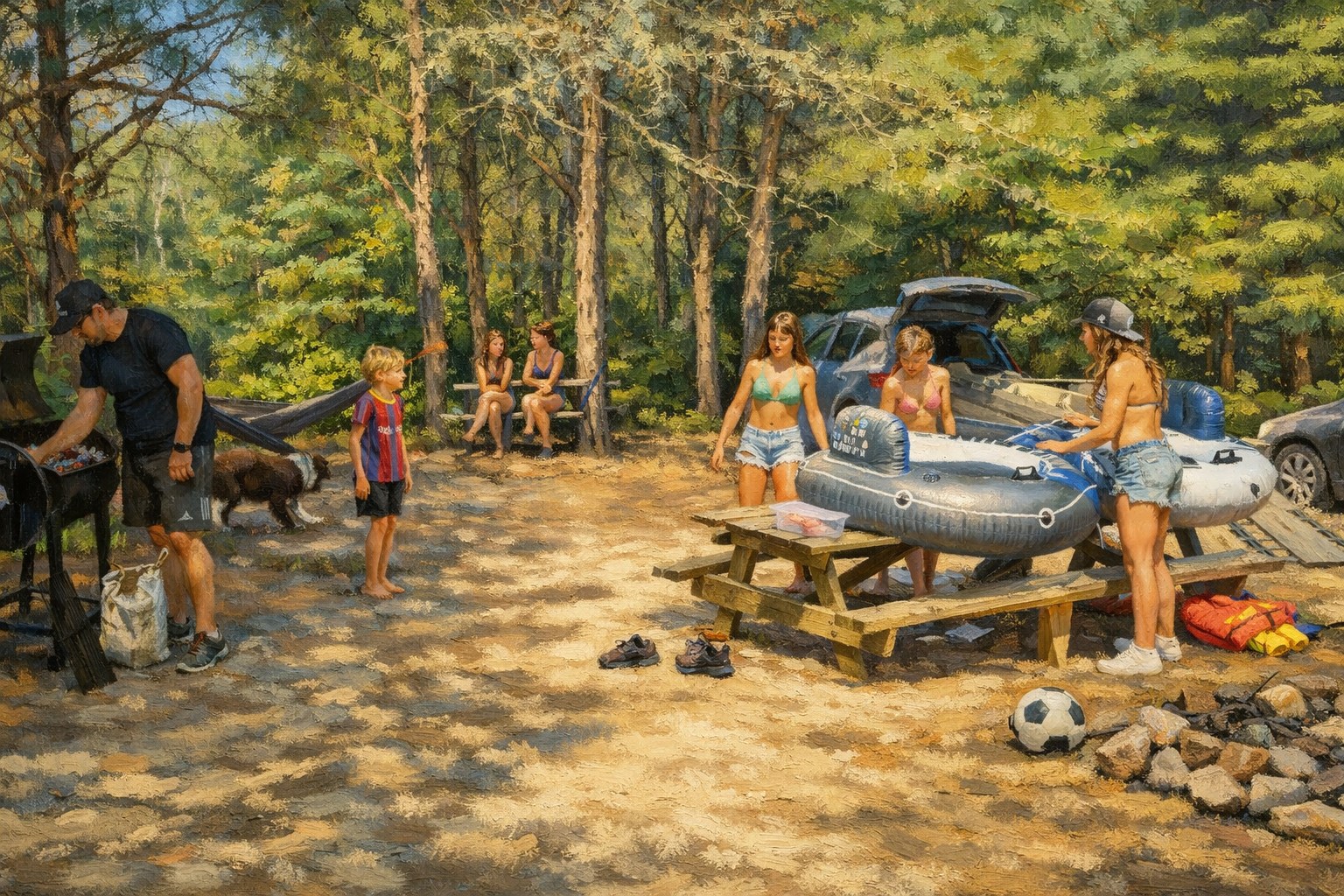 3 Forest Lodge - River Side Camping