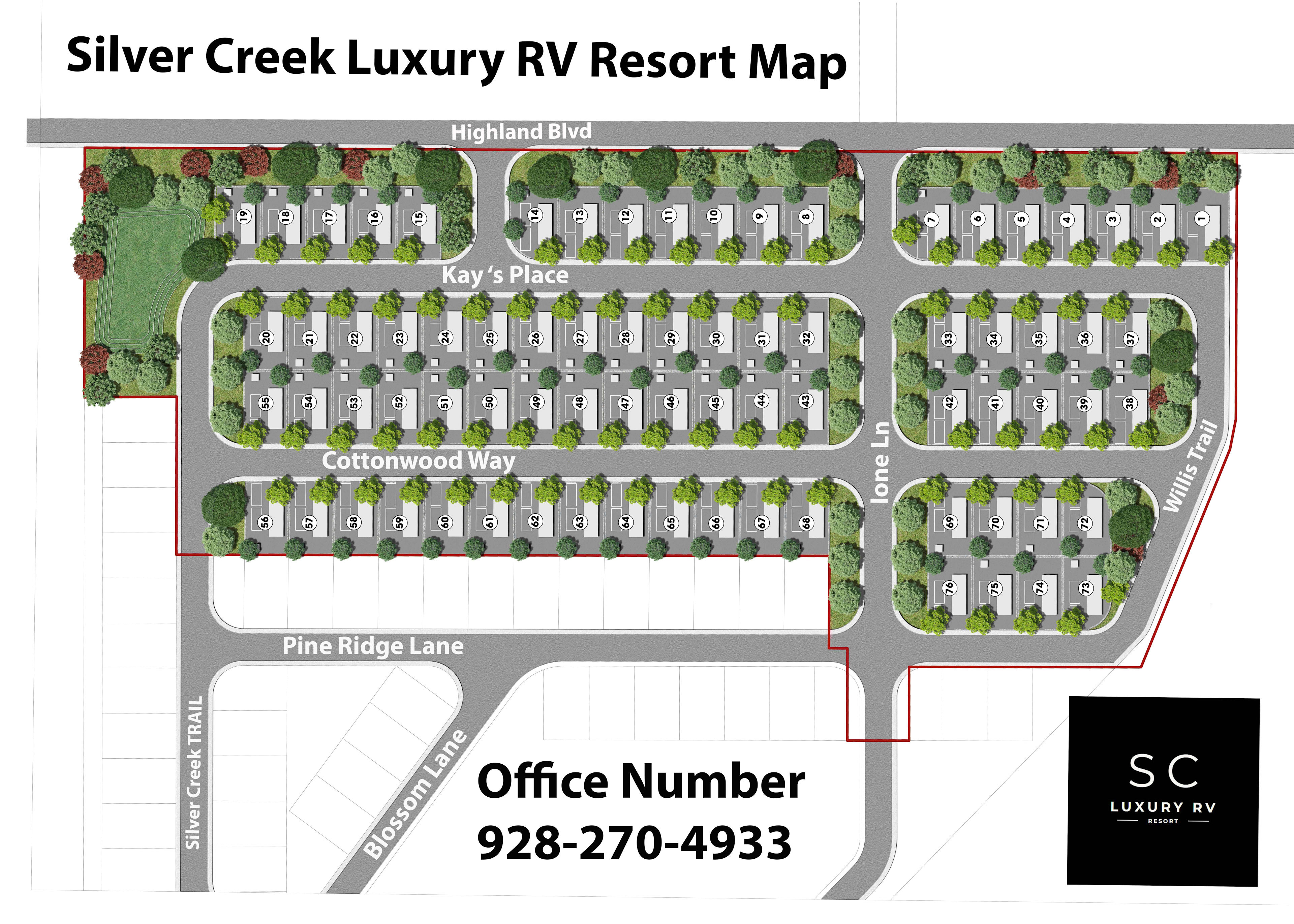 Silver Creek Luxury RV Resort