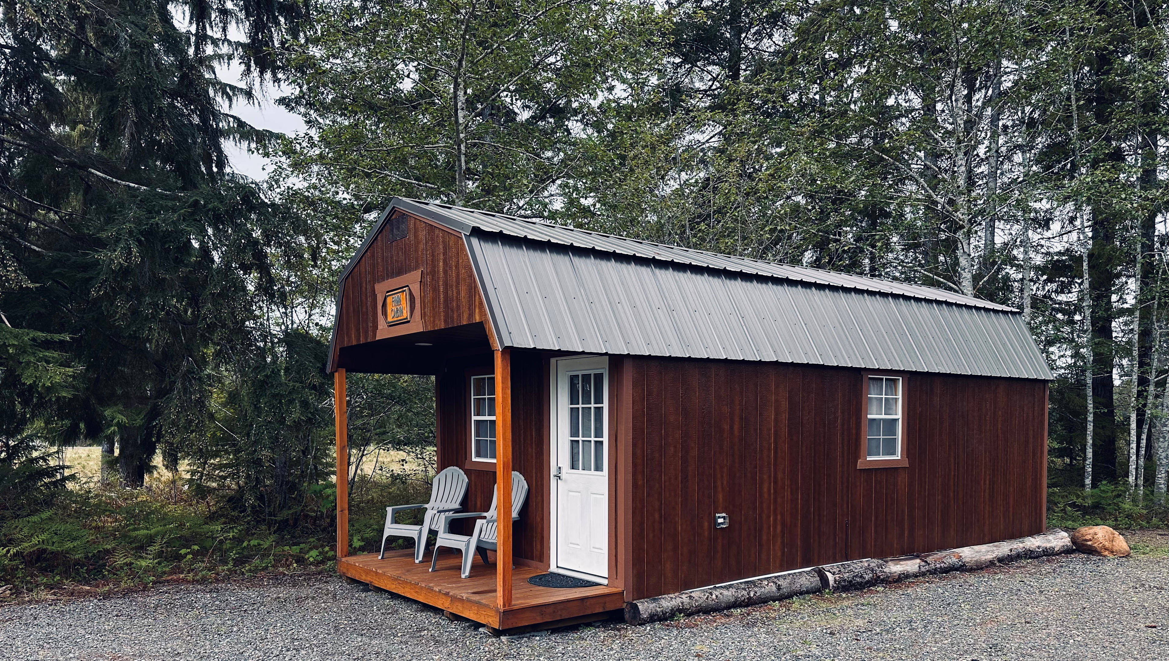 Finn and Sawyer Cabins