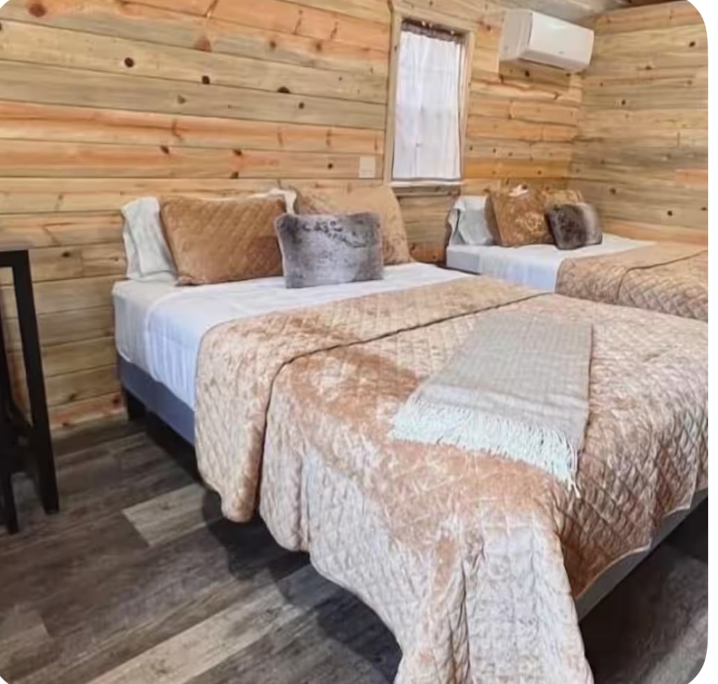 Finn and Sawyer Cabins