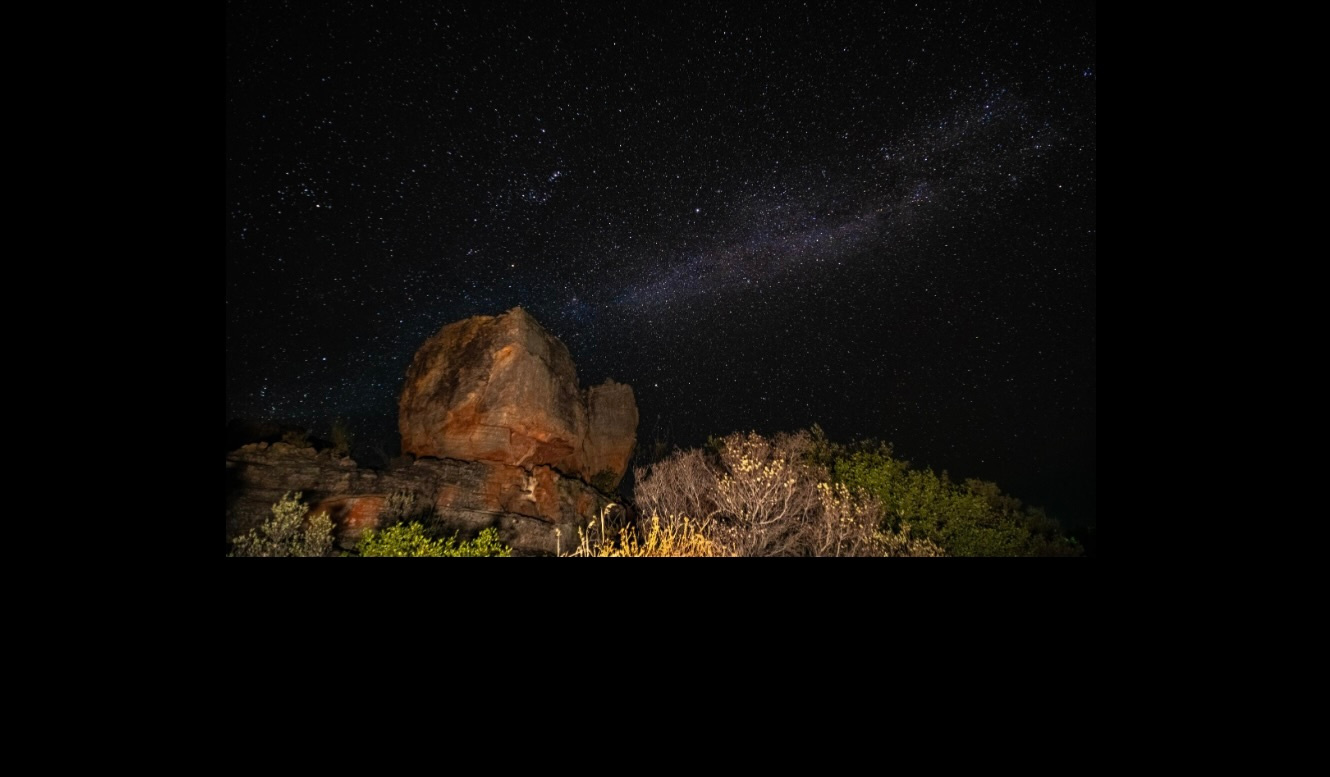 Dark skies. Real quiet. True reset.