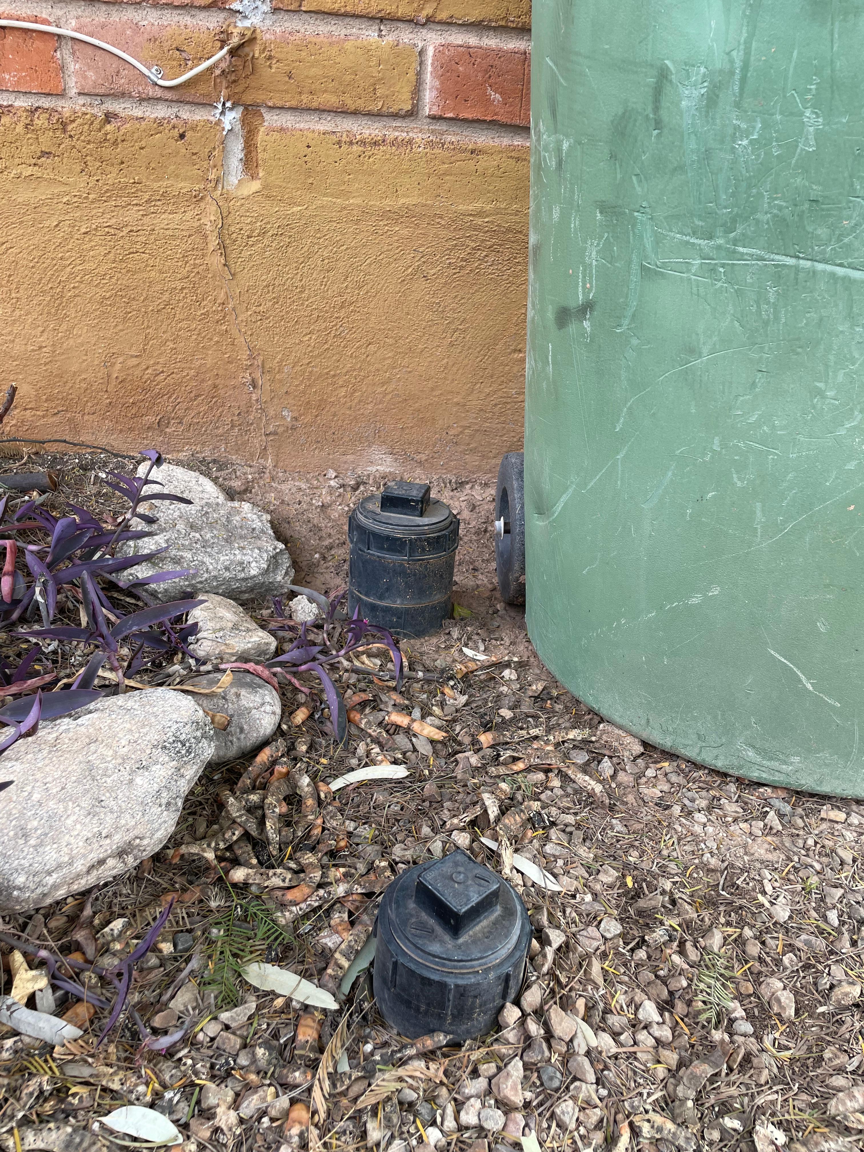 Sewer hook up is accessible from driveway.