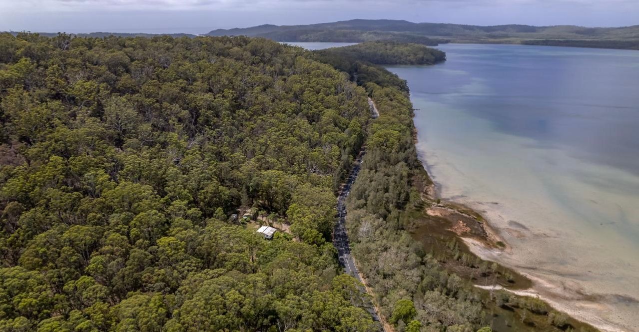 Drone footage of Tamesis, 