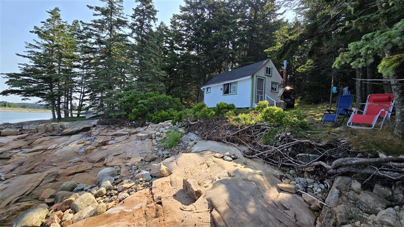Oceanfront Camp on Swan’s Island