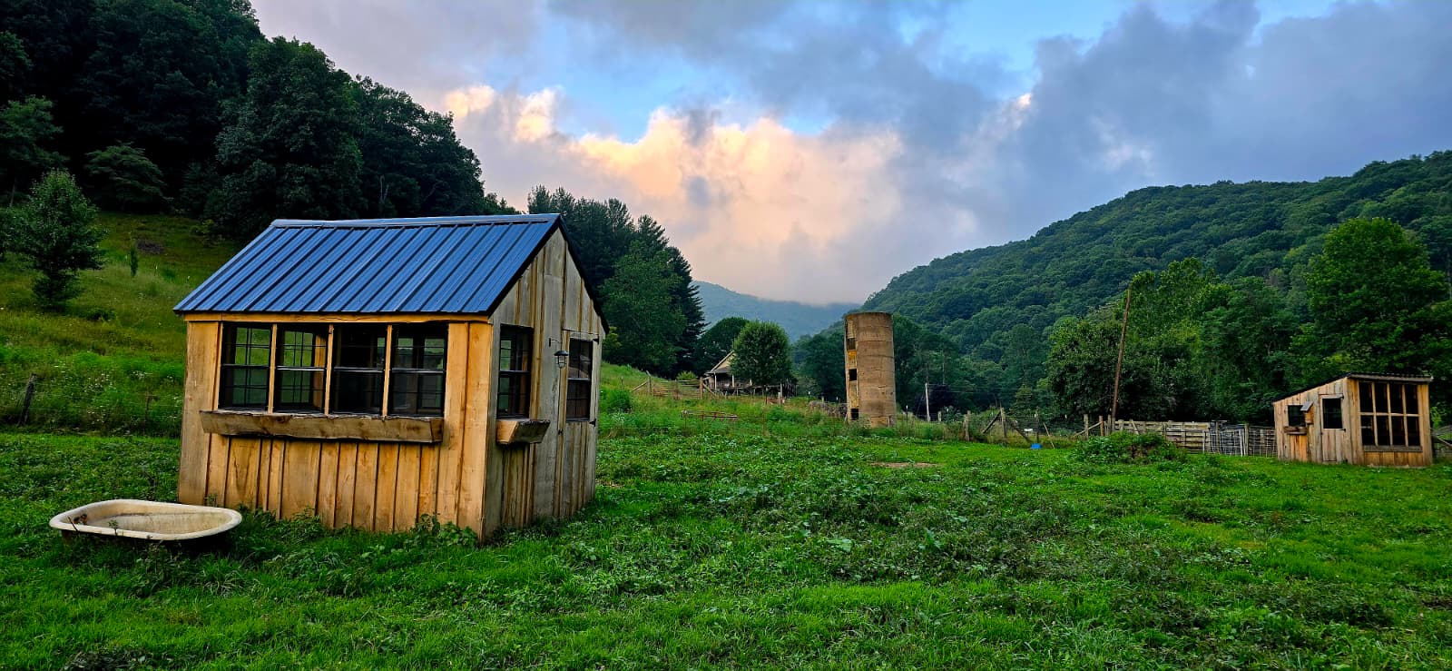 Camp Cruso: Mountains, River & Farm