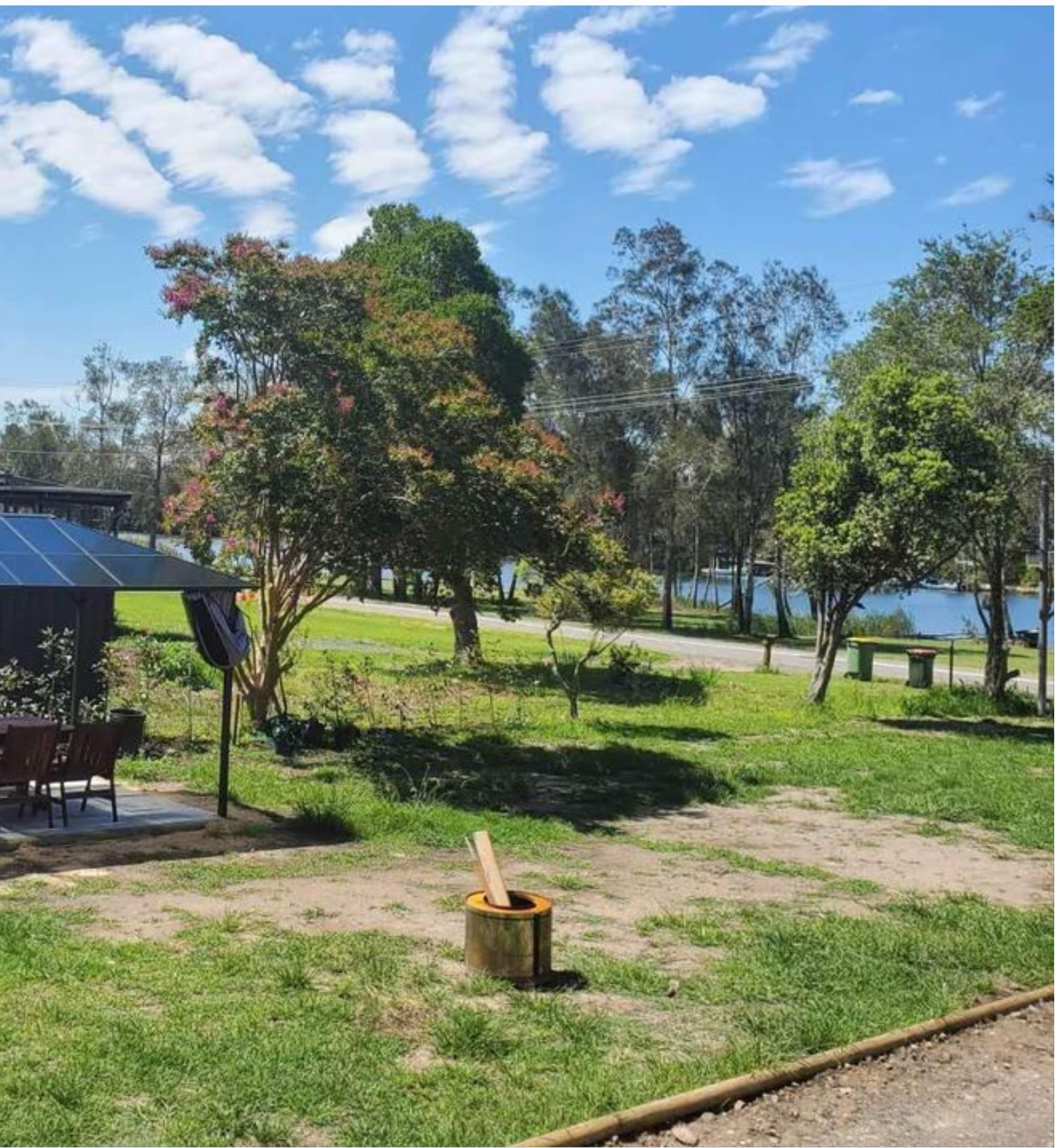Wyong River campground