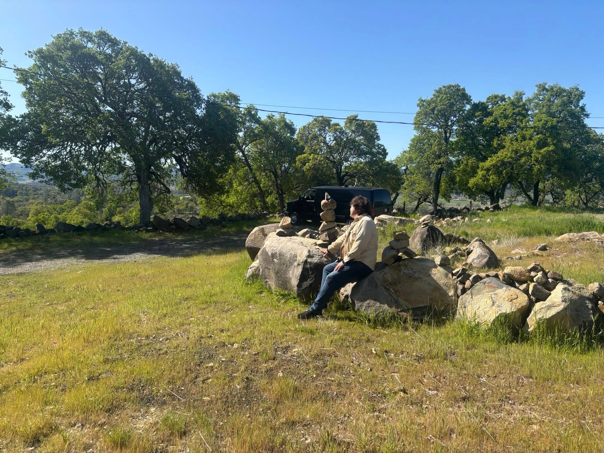 The Stargazer campsite is great for vans 