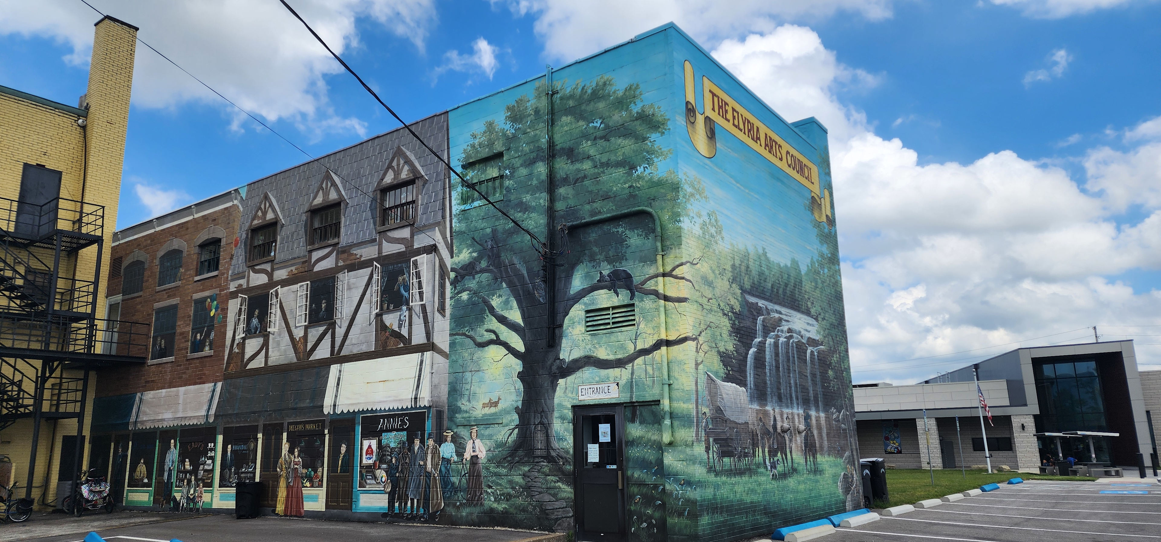 Historic neighborhood backyard lot