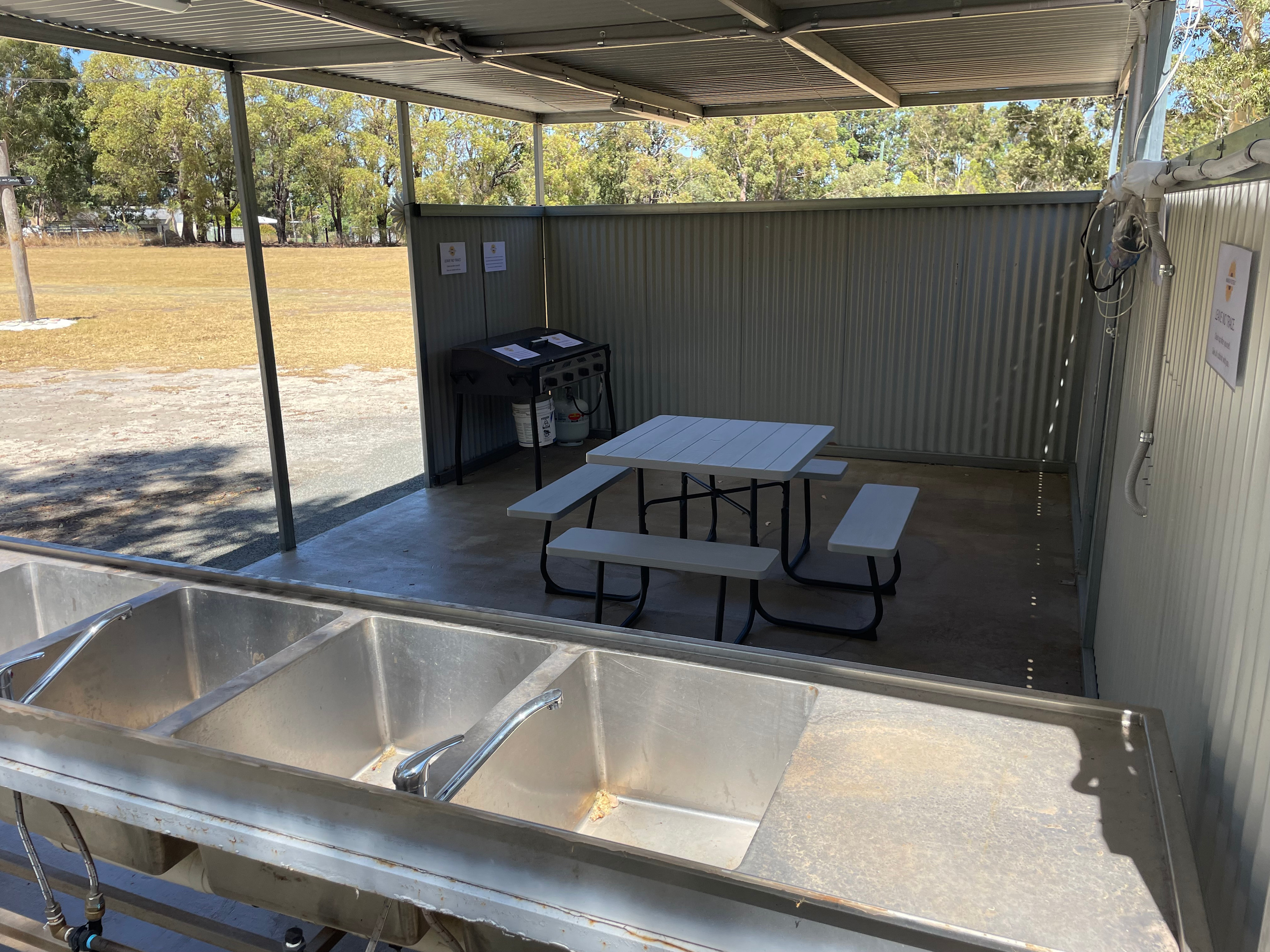 Communal BBQ Area