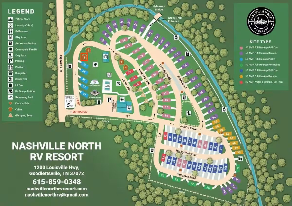 Unhitched Nashville North RV Resort