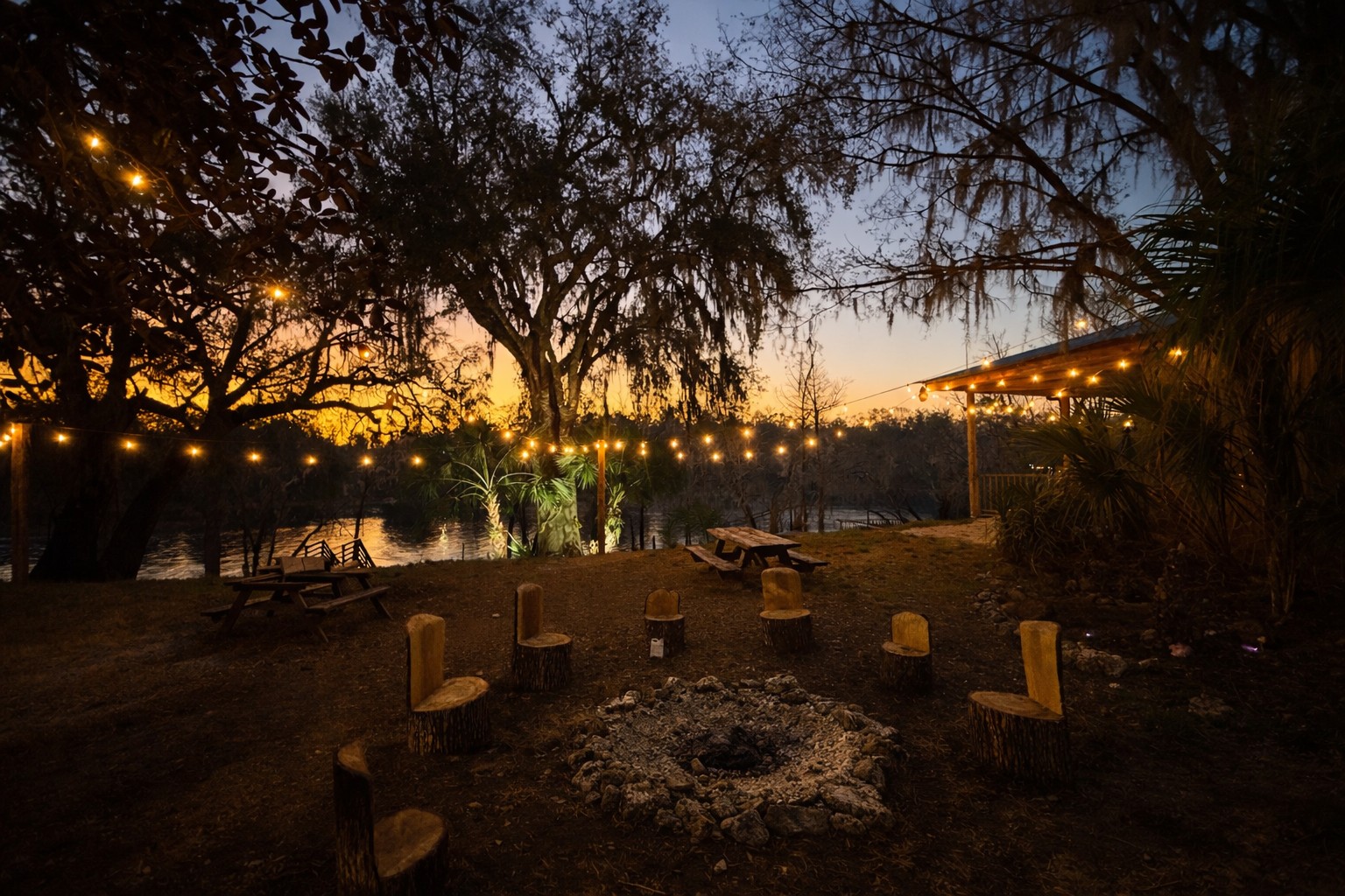 Peaceful Suwannee River Camping