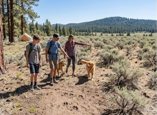 High Desert Vista Camping