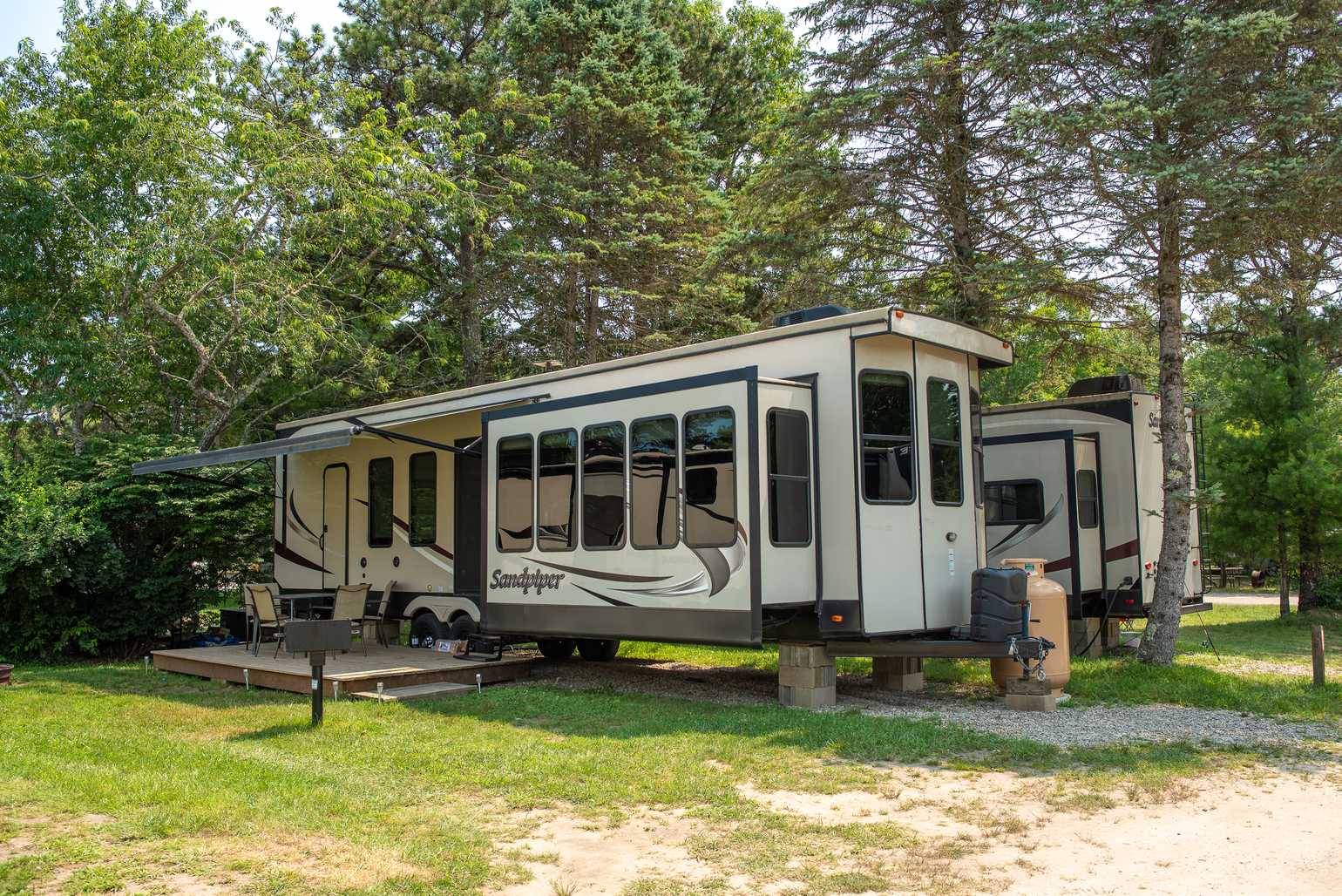 Sandy Pond Campground, Plymouth, Massachusetts