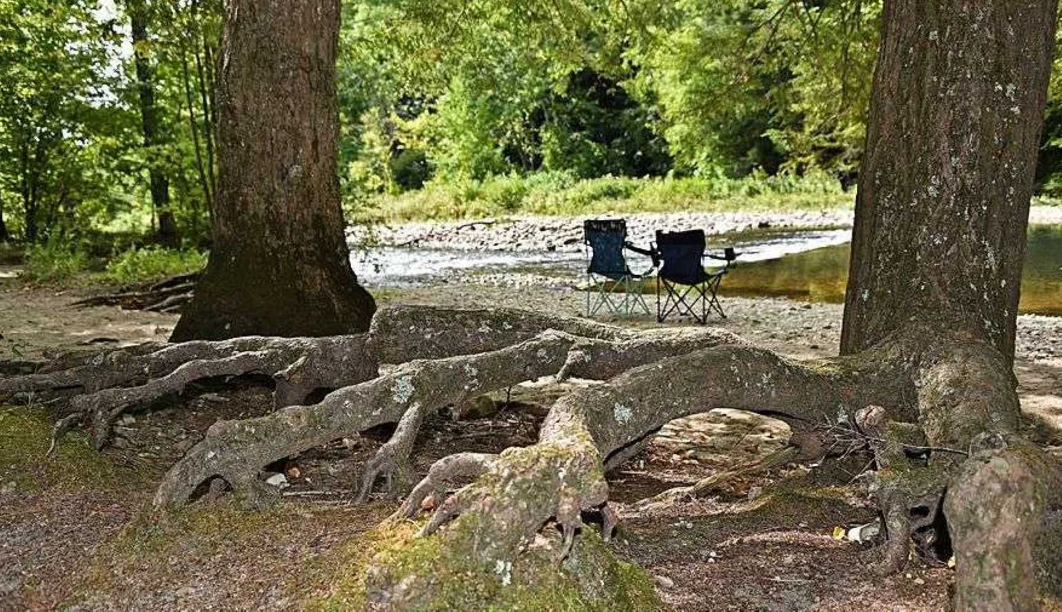 Camping on the Battenkill