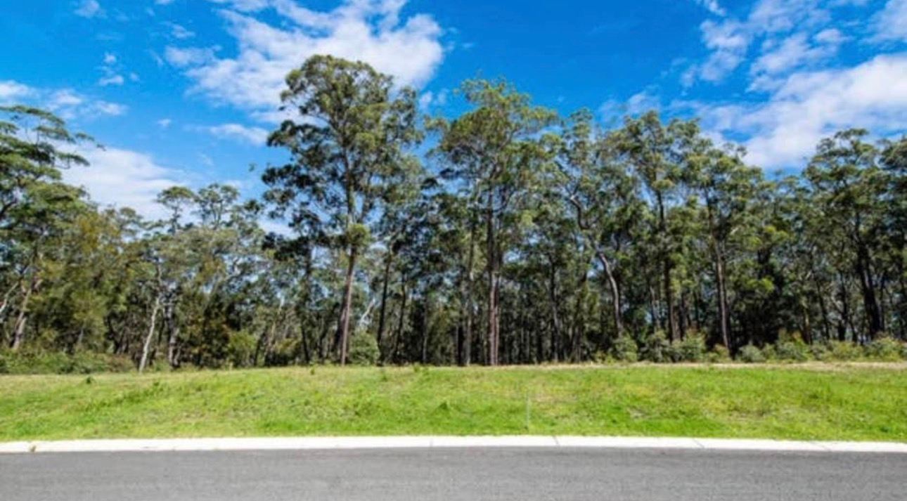 Road side view of the property p