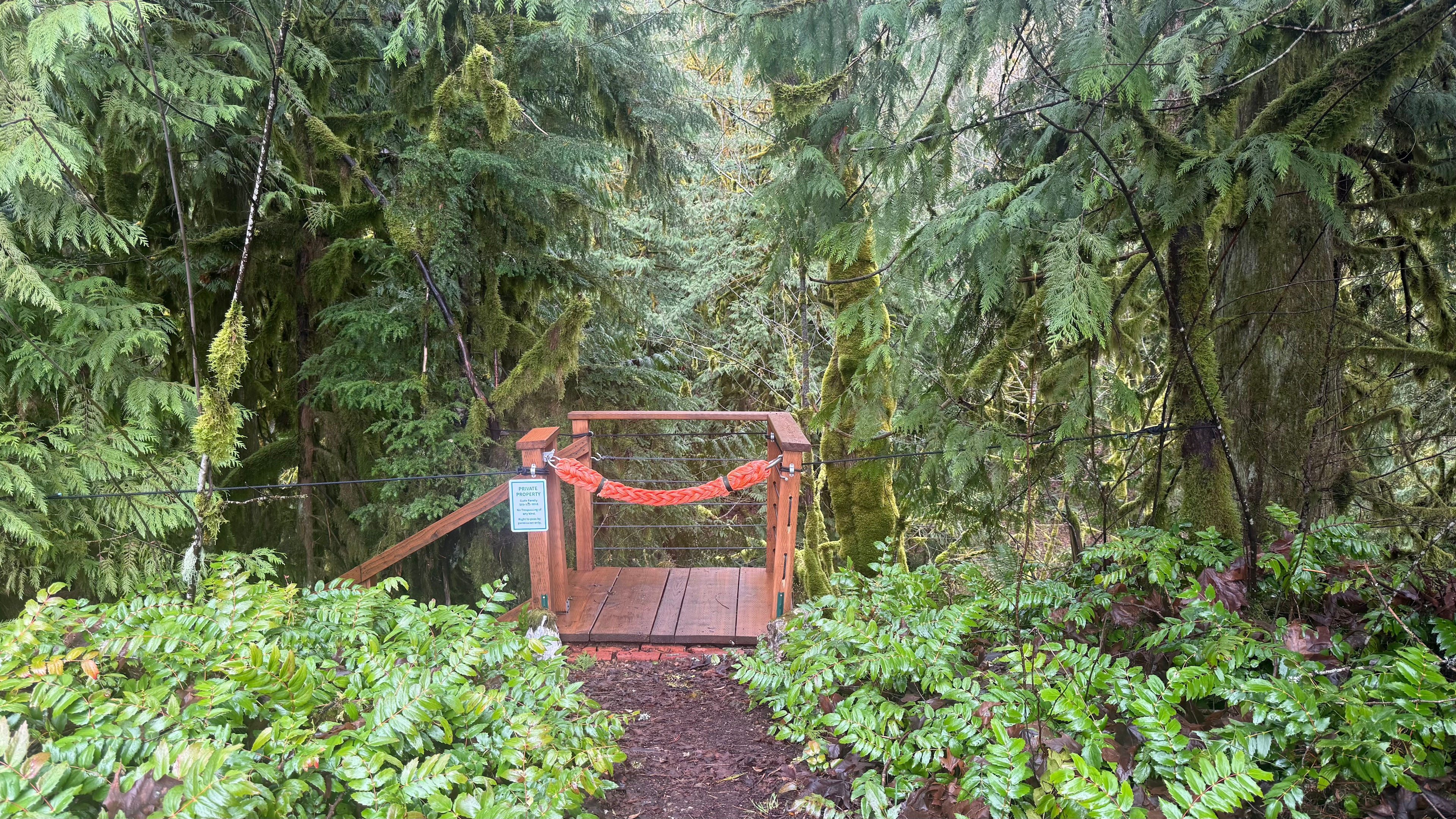 Entrance from the parking lot