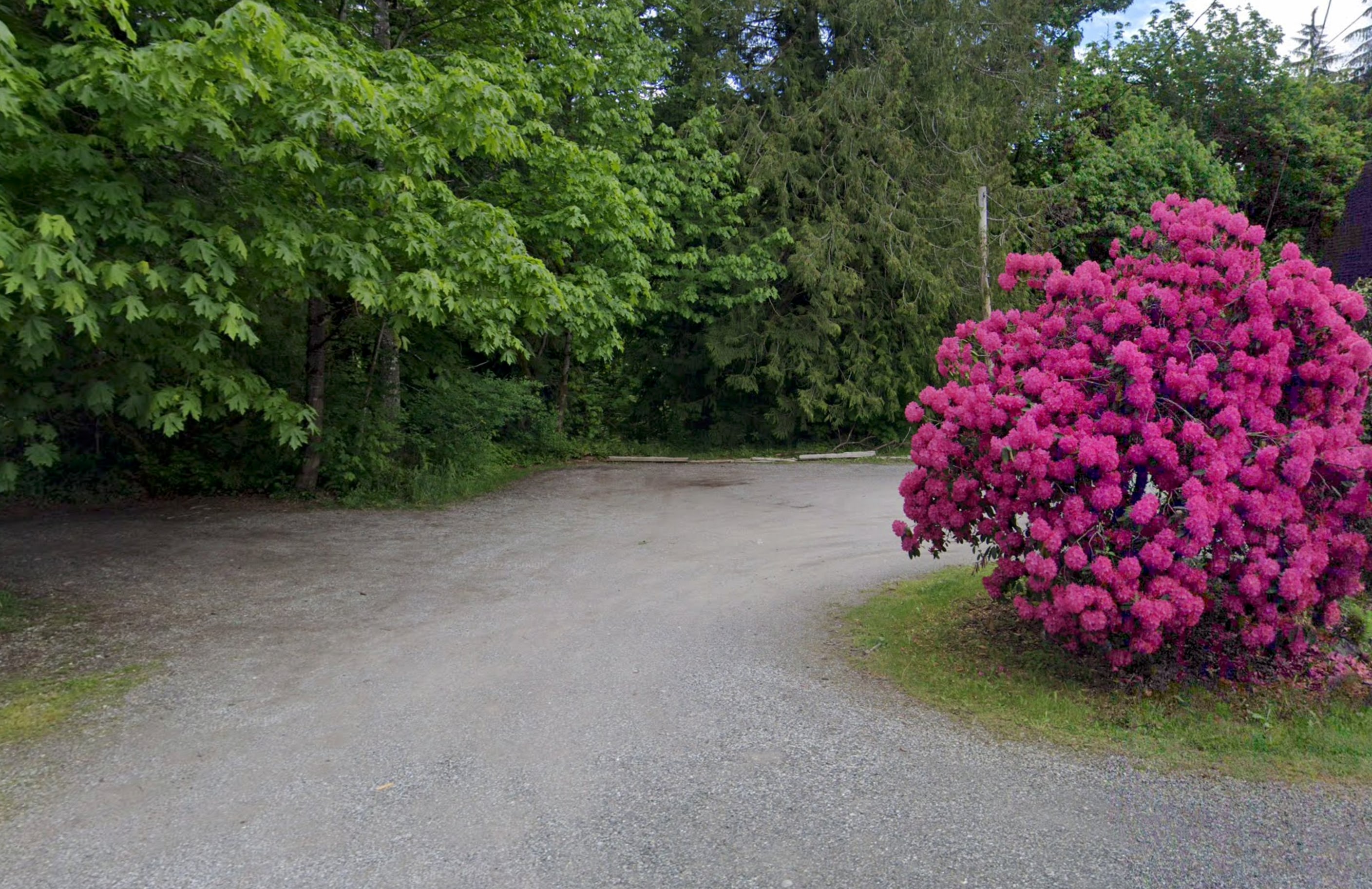 Entrance from the road