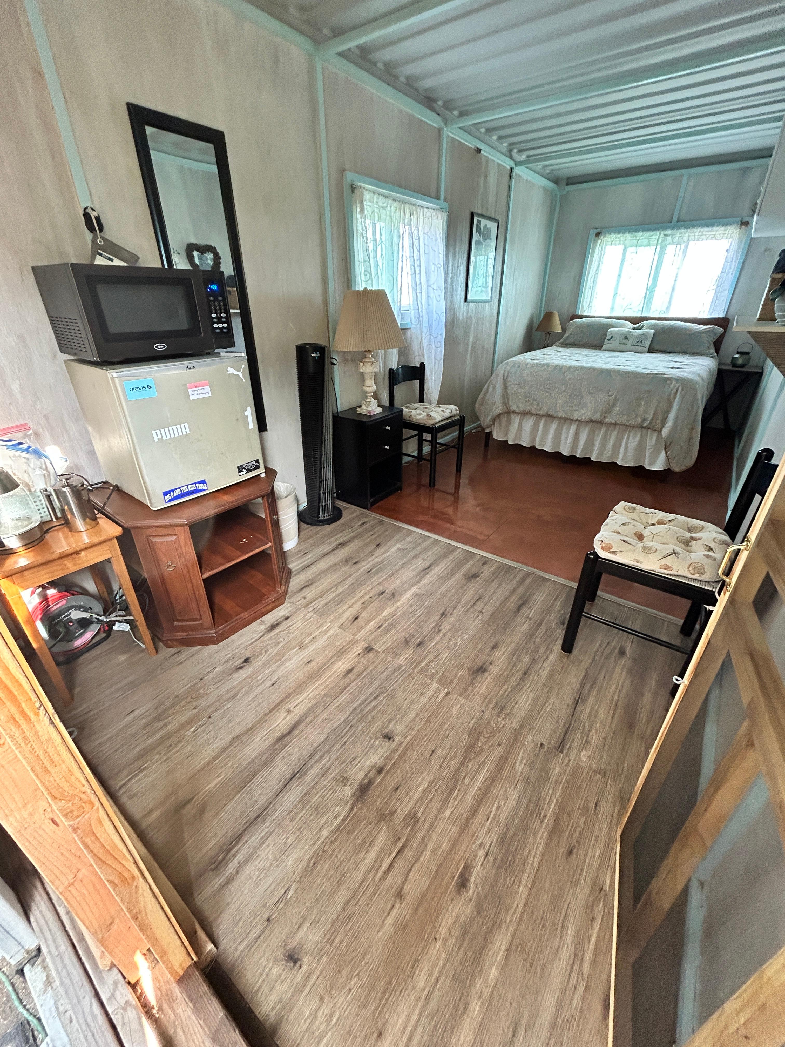 Papaya Patch at Sunrise Horizon