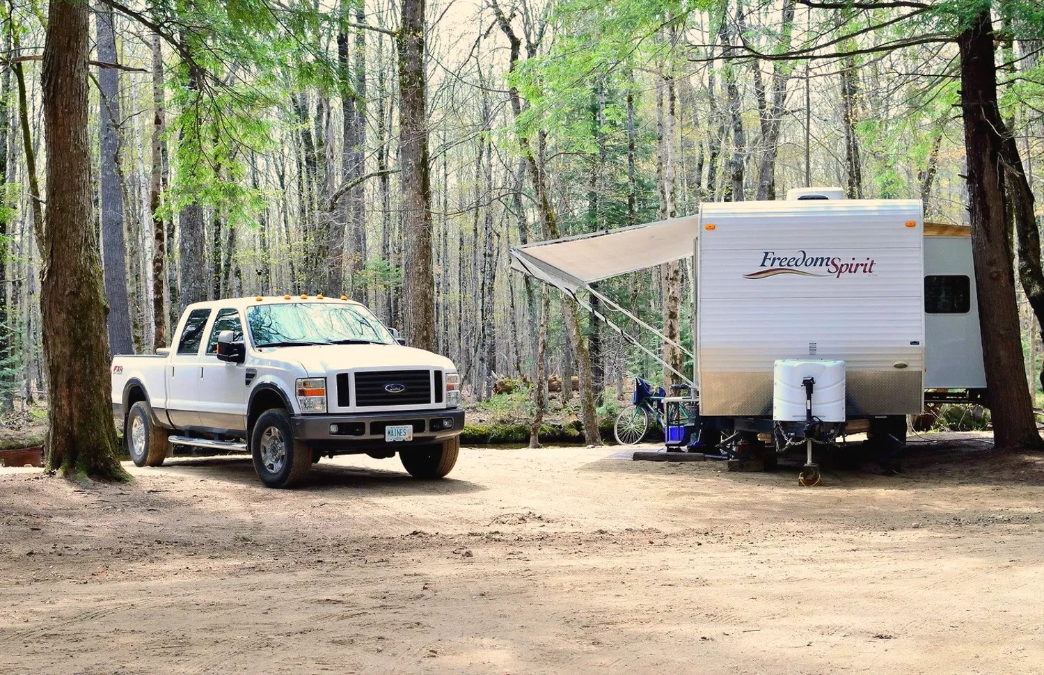 Camping on the Battenkill