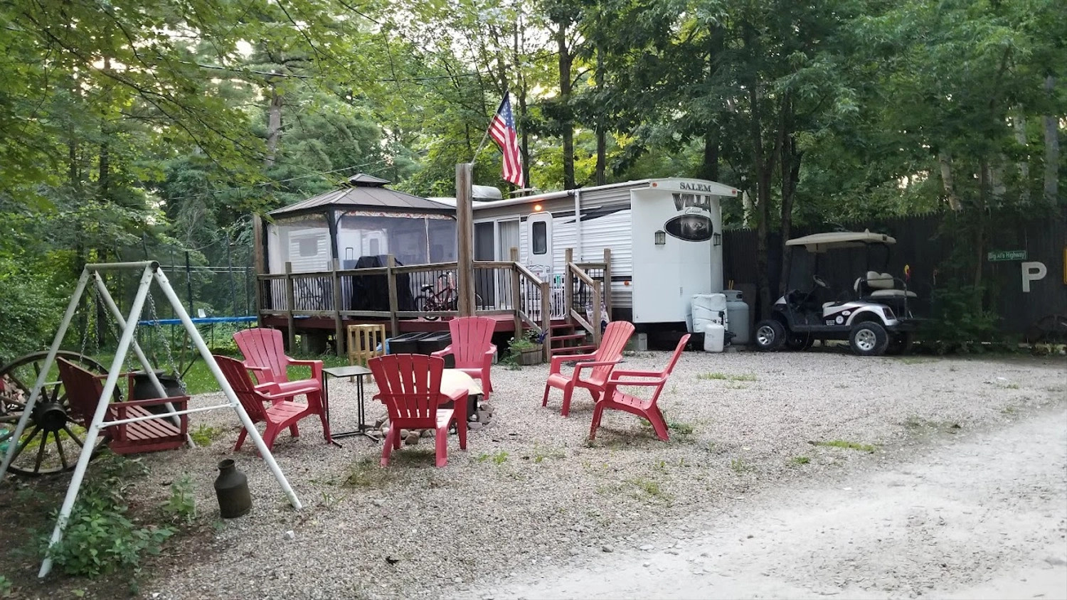Lone Oak Campsites, East Canaan, Connecticut