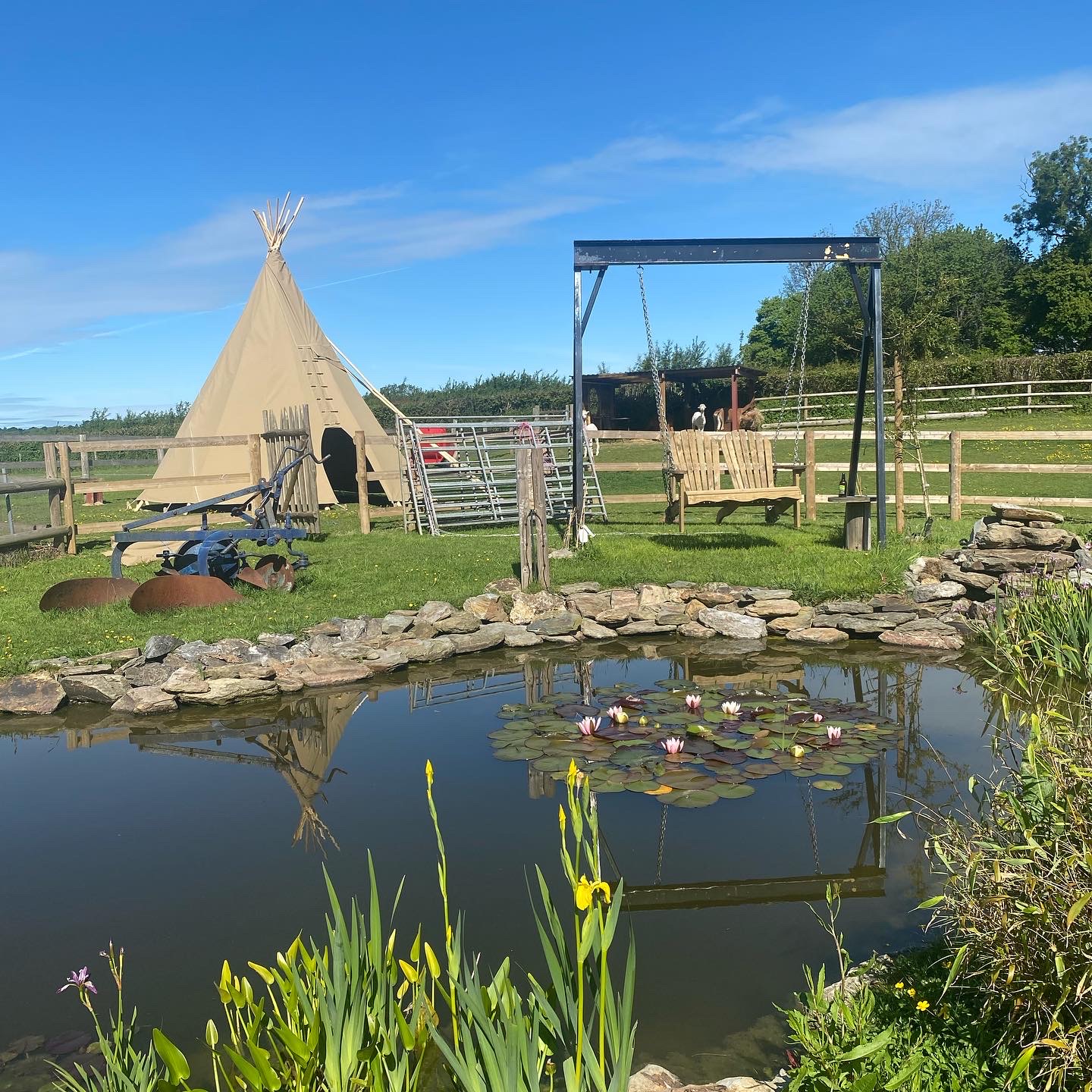 Gatcombe Park Farm Glamping