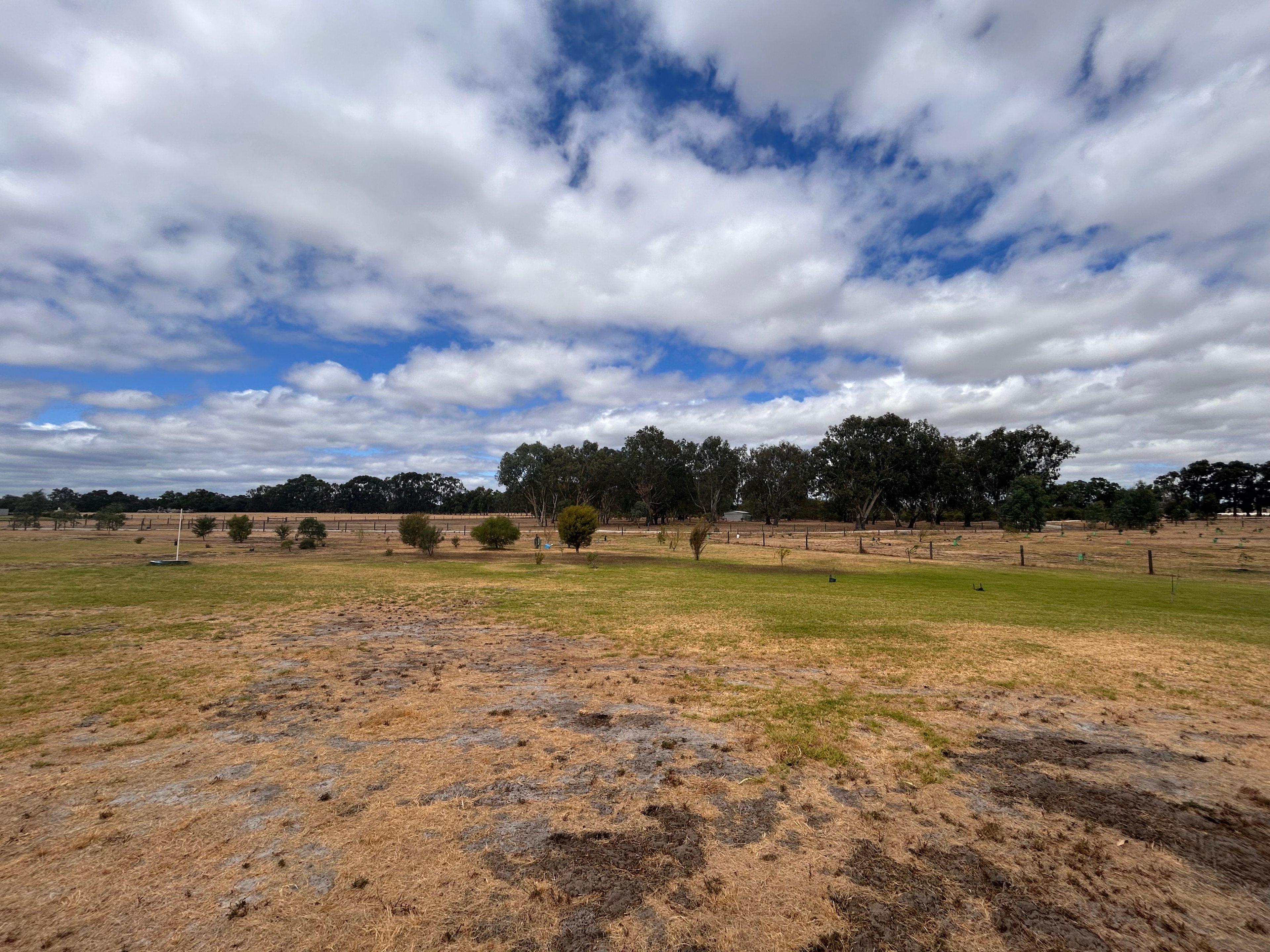 View from the allocated camp site.
