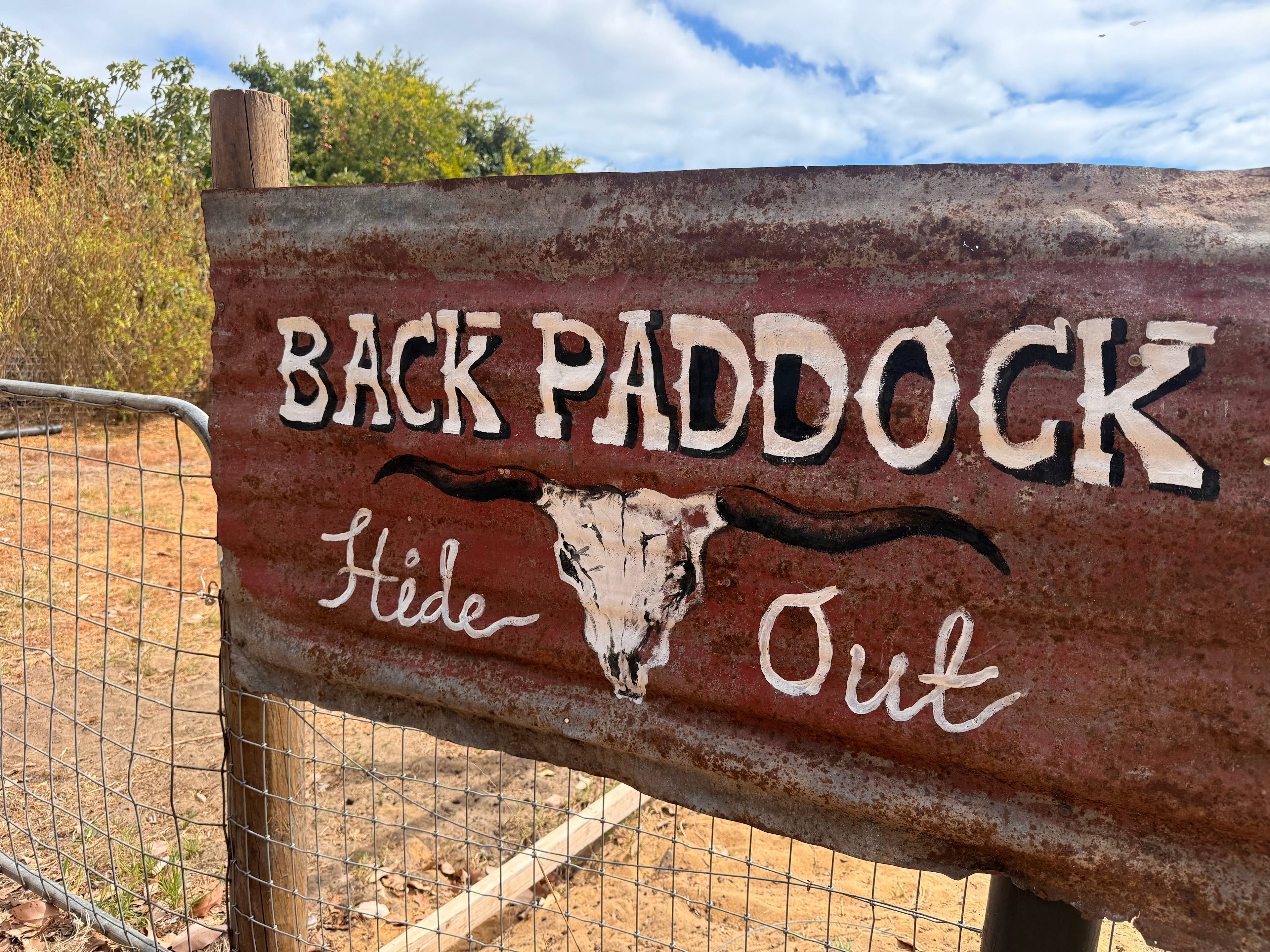 Back Paddock Hideout