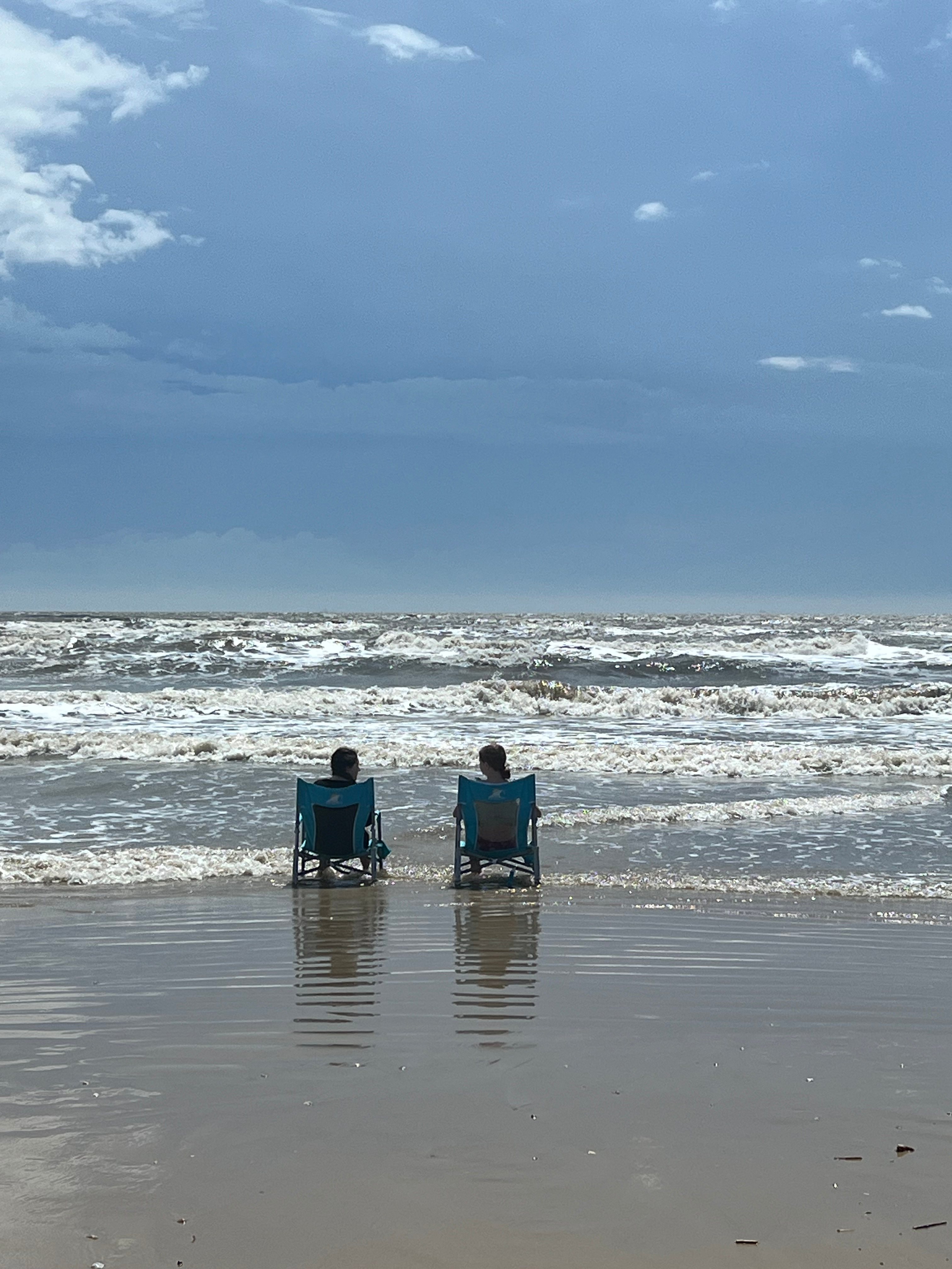 Bring your chairs and enjoy the waves rolling in. 
