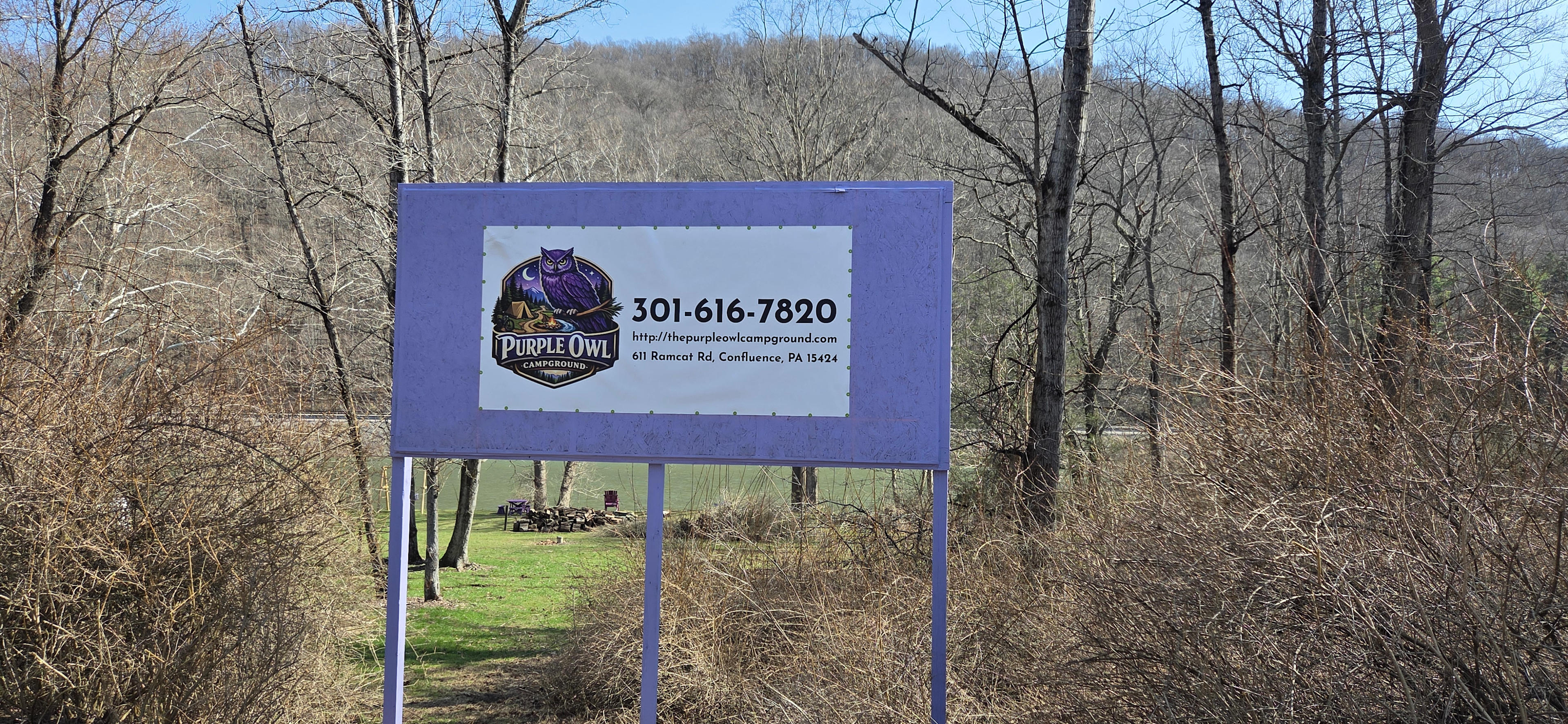 Entrance off the GAP trail