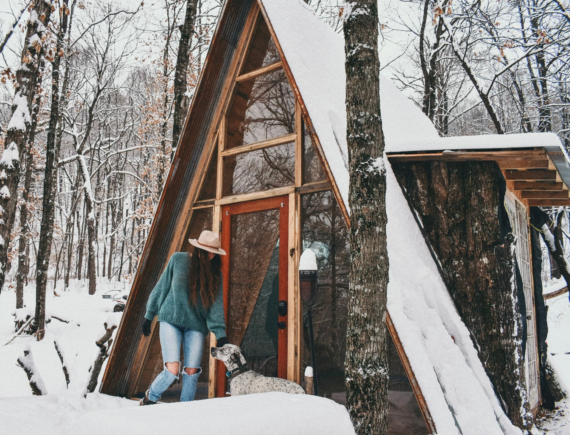 Ridgetop A-Frame Offgrid