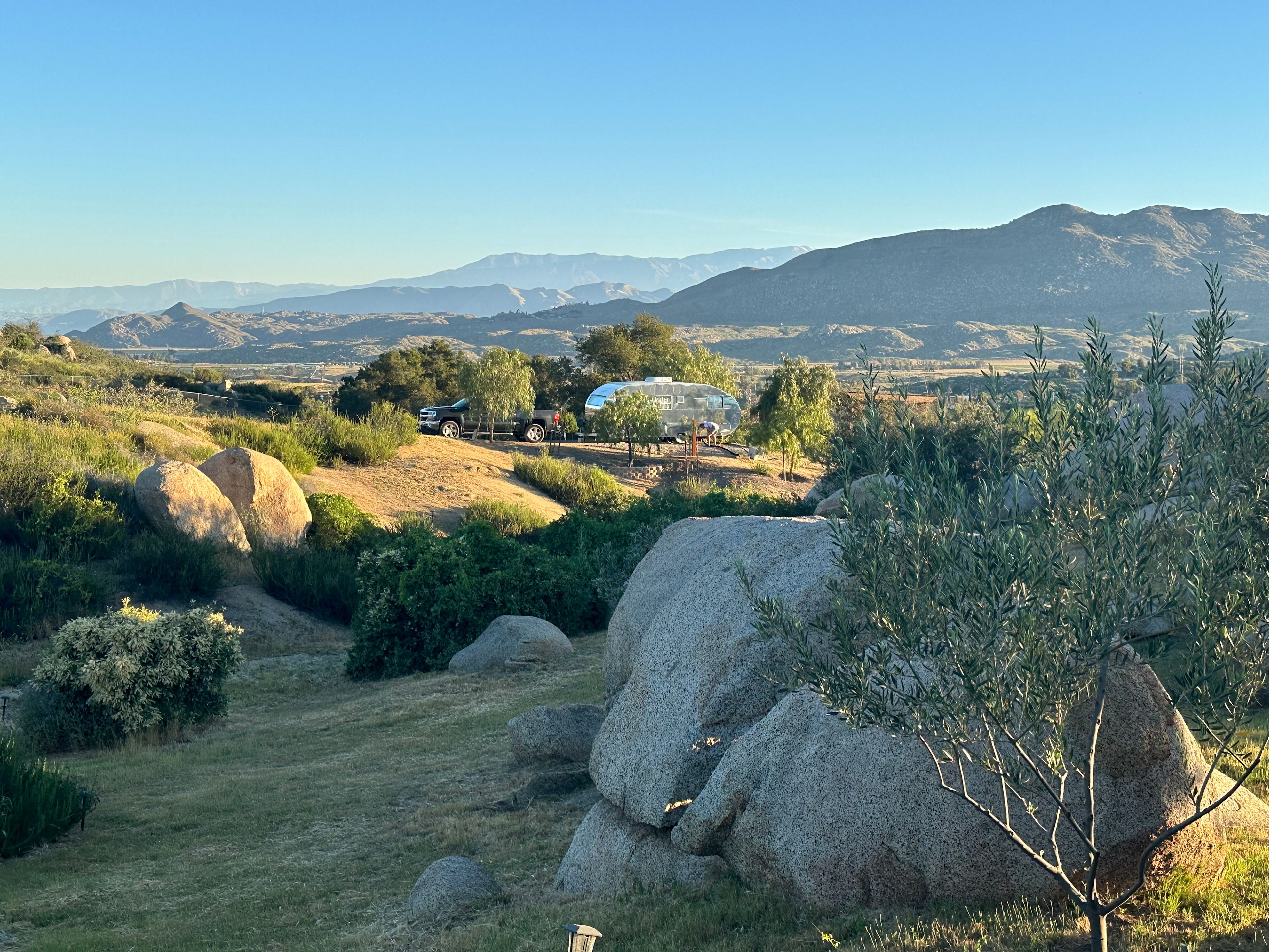View of the Bee Box from Benji Lane