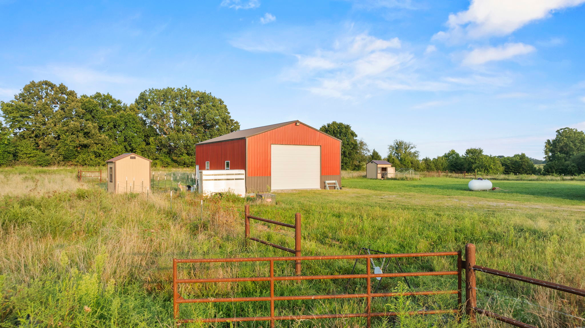 Parking area, it has been mowed since this picture 