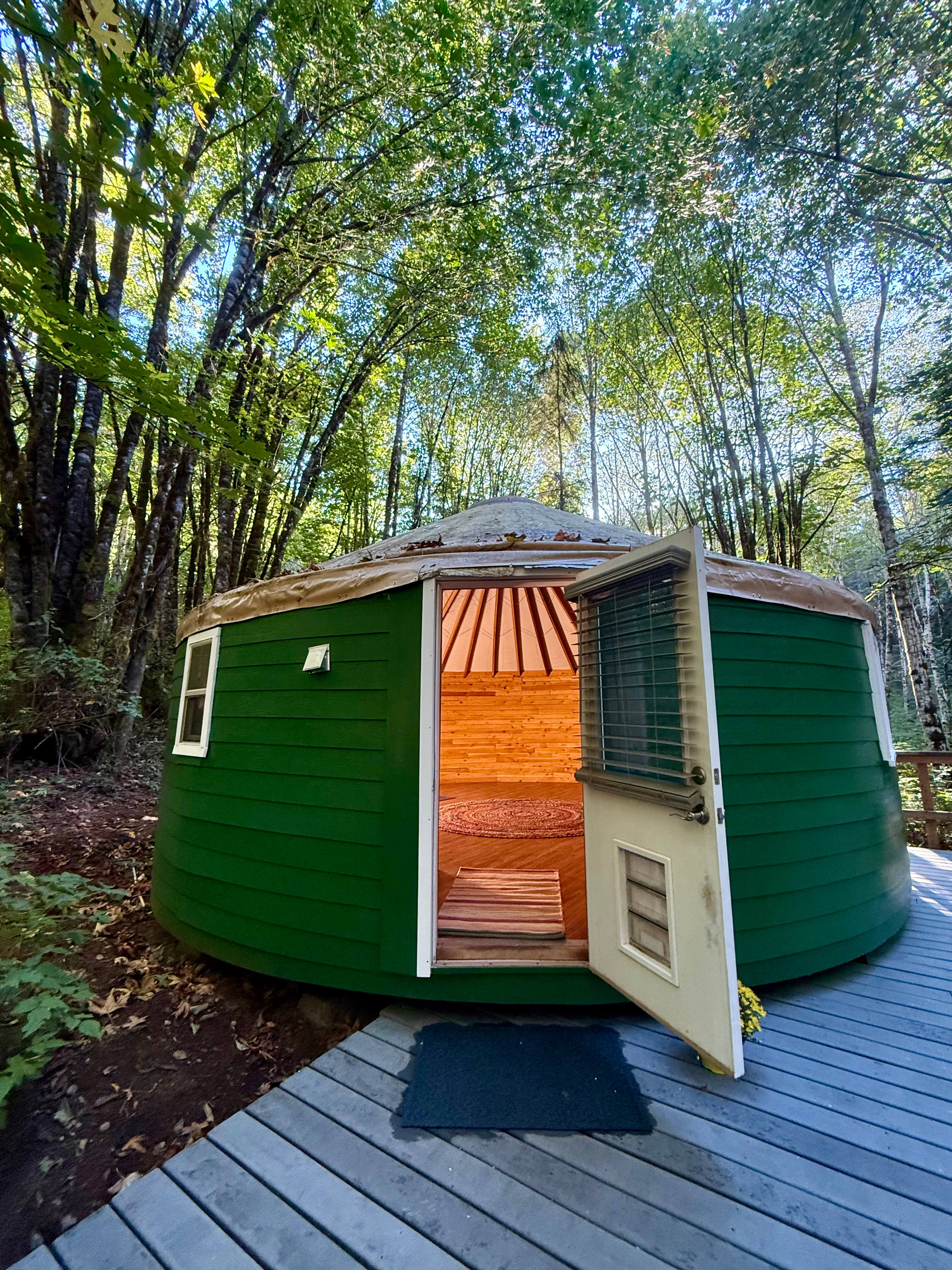 Secluded Forest Yurt