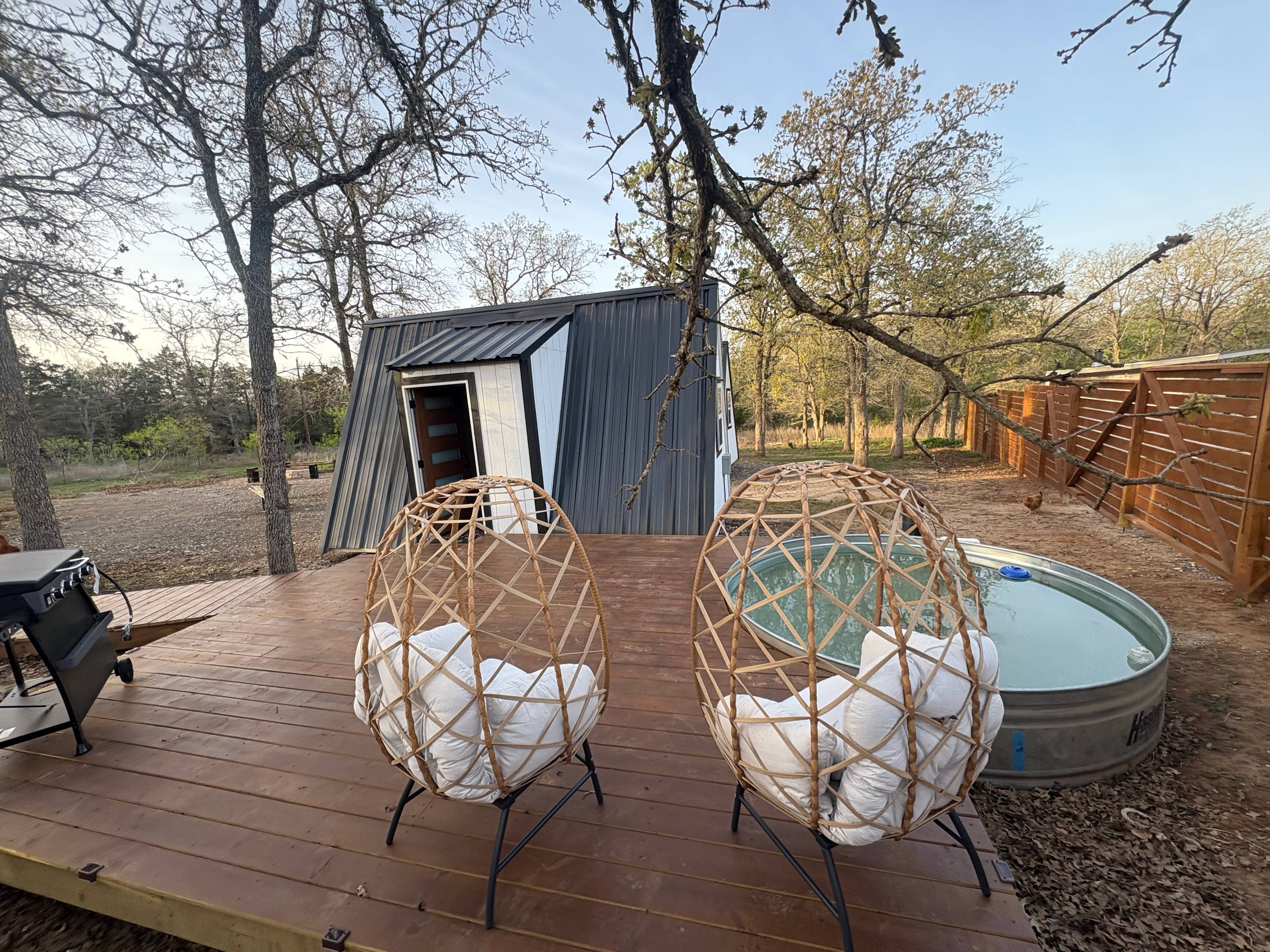 A Frames With Cowboy Pool