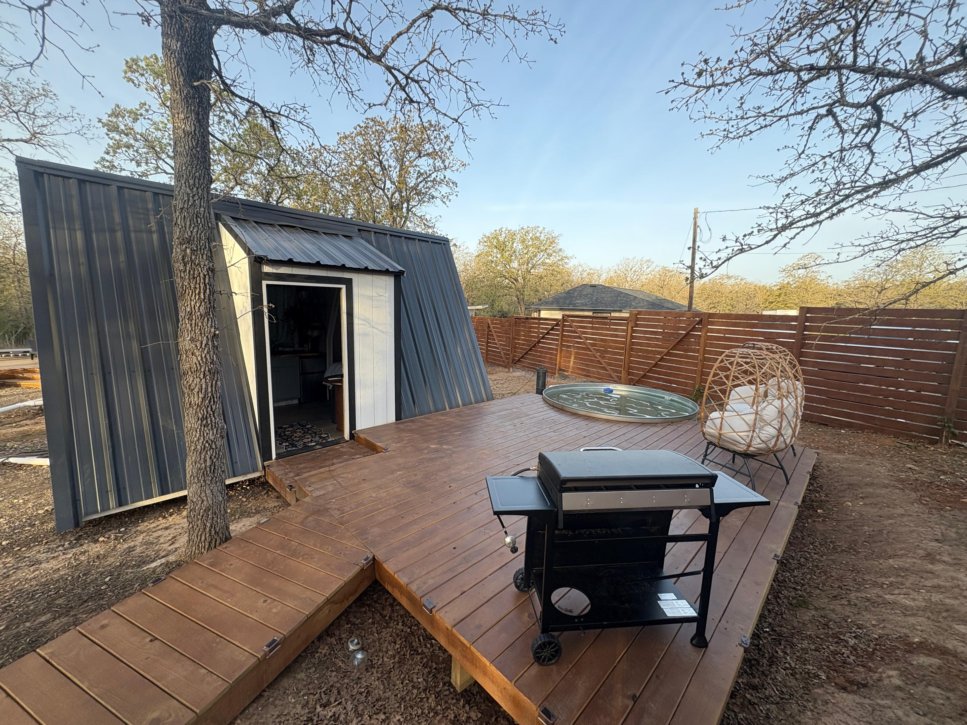 A Frames With Cowboy Pool