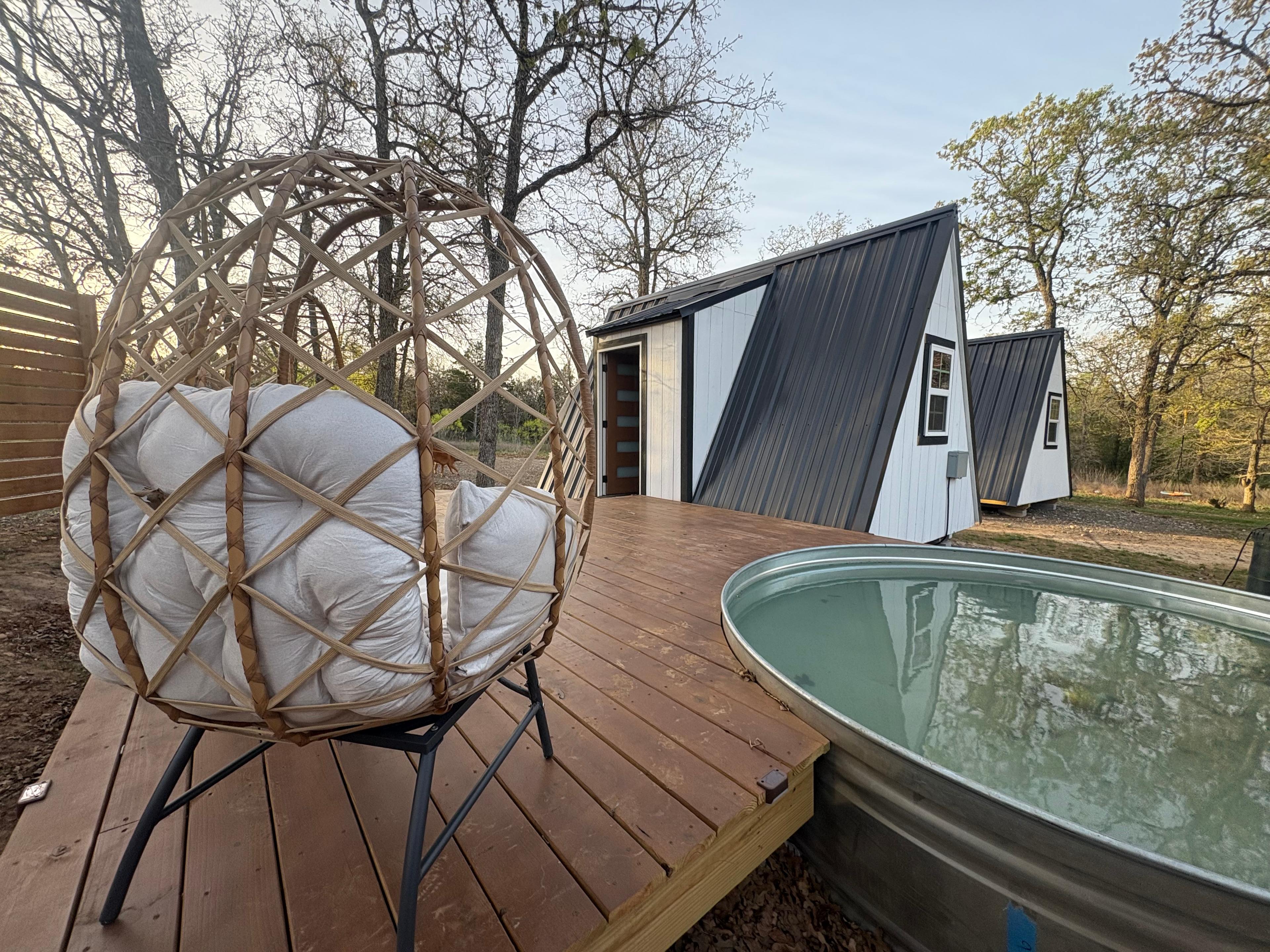 A Frames With Cowboy Pool