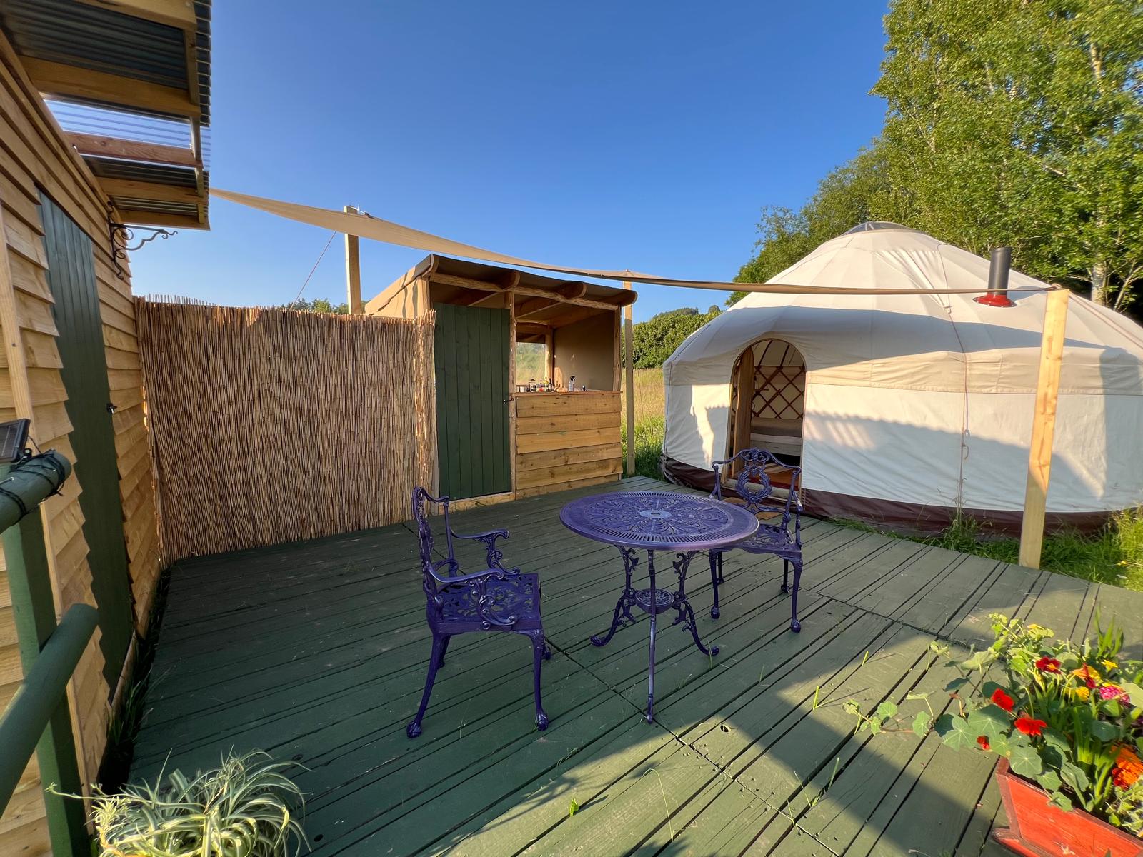 Luxury yurt