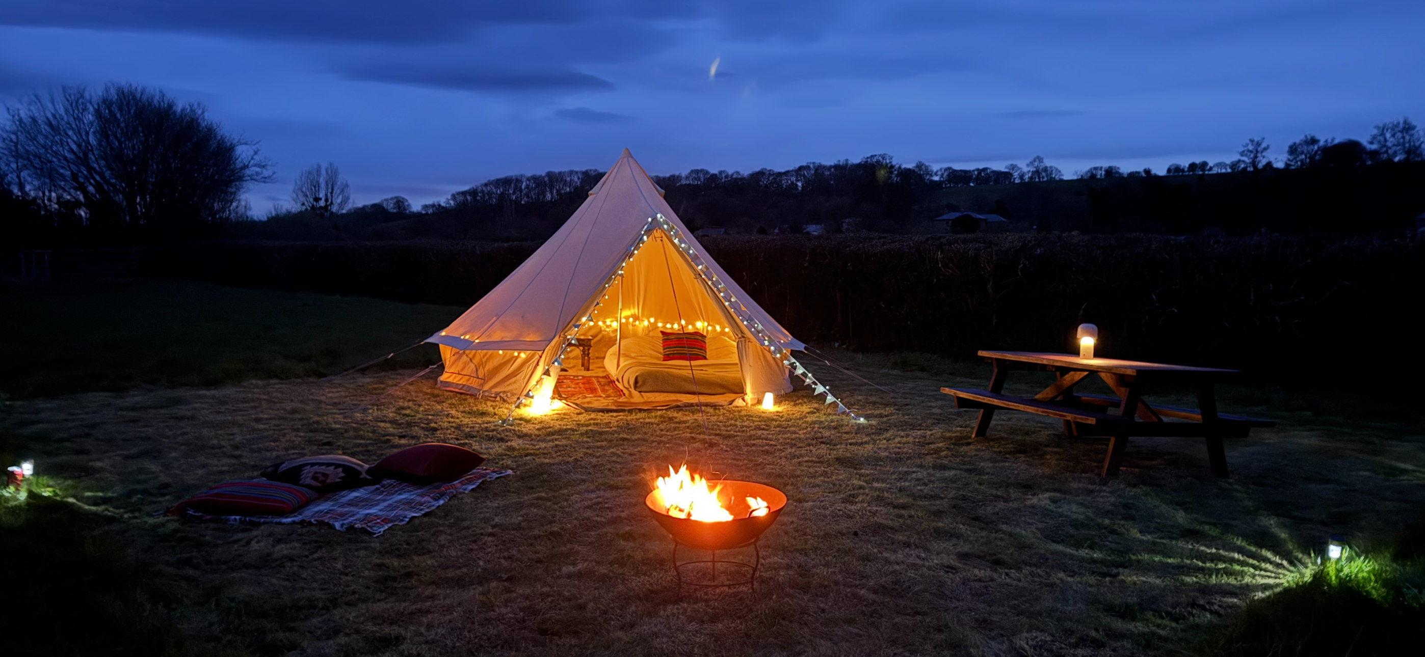 Hinton land yurts and bell tents