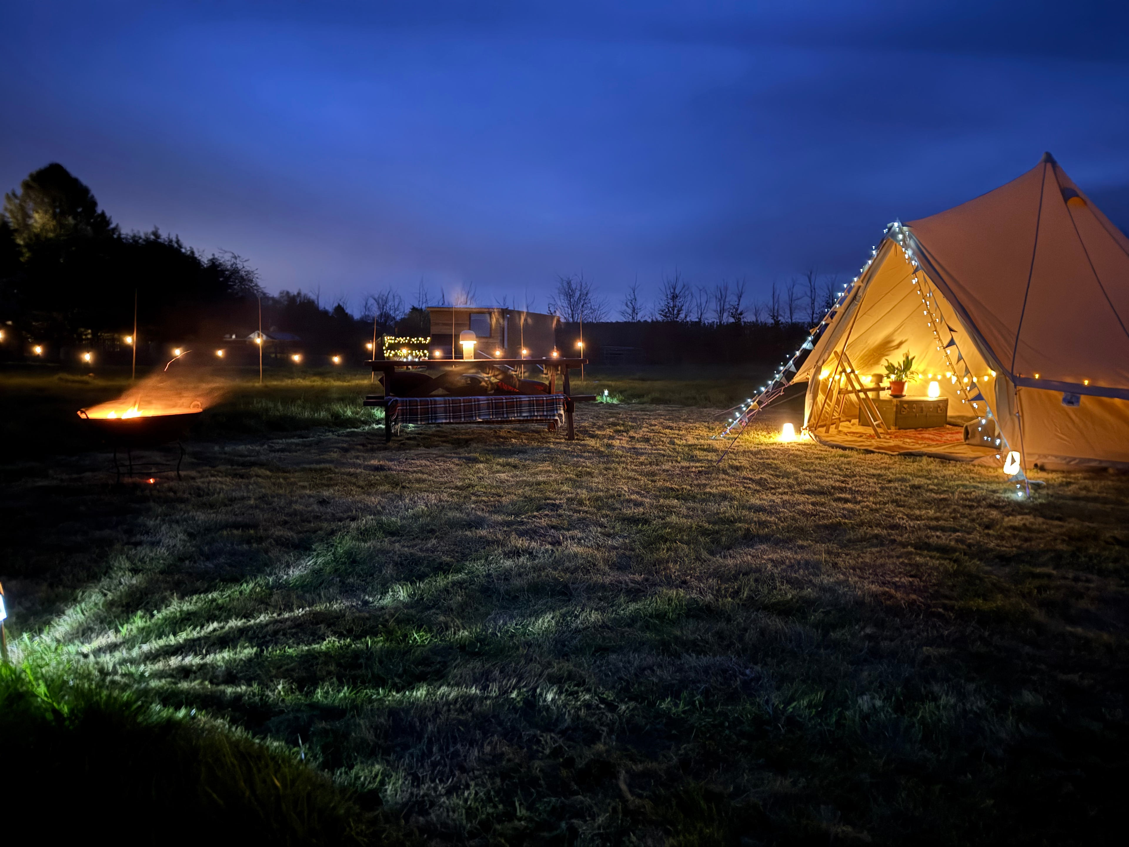 Hinton land yurts and bell tents